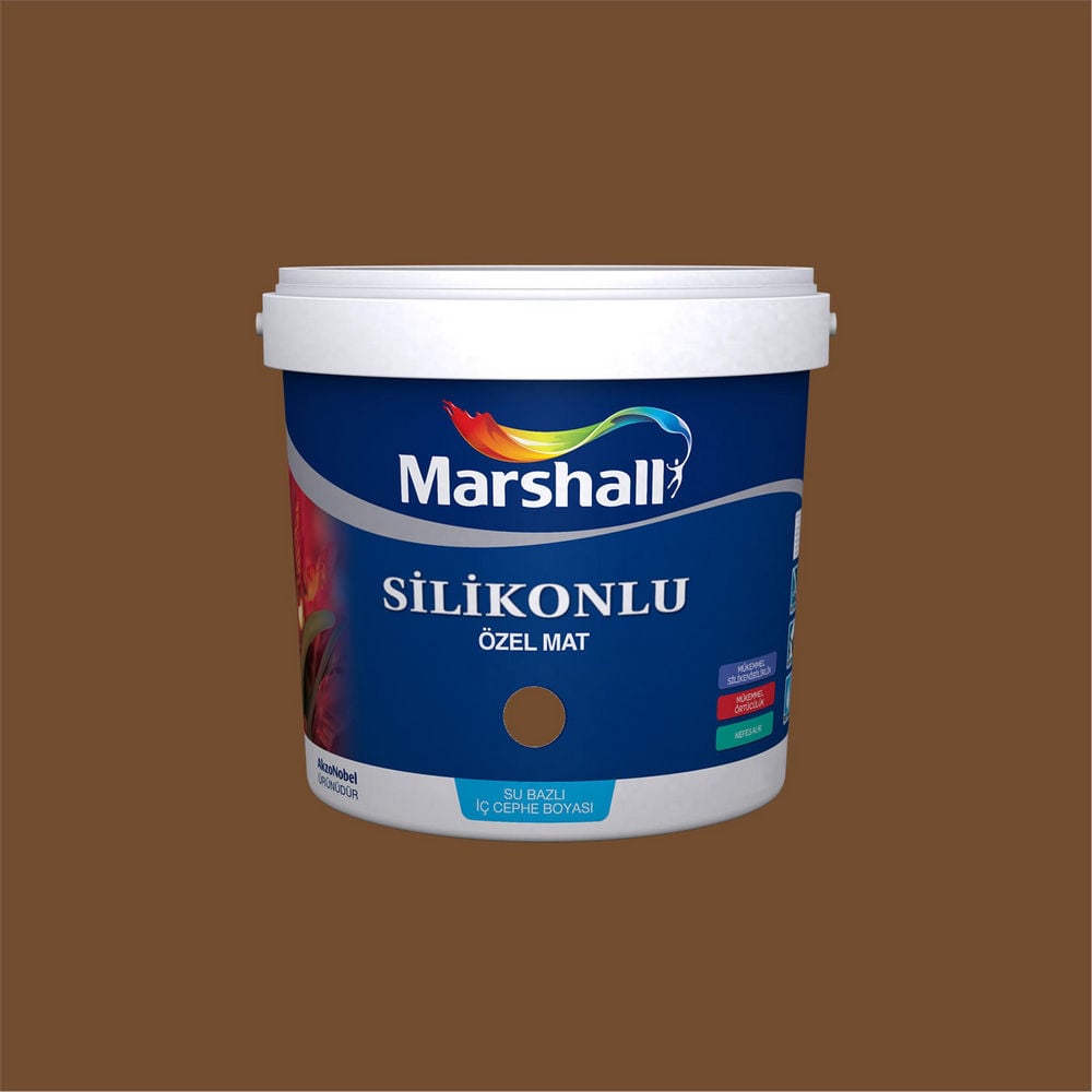Marshall 90YR 10/244 1 Litre Silikonlu Özel Mat Su Bazlı İç Cephe Boyası (MARSHALL.5134336)