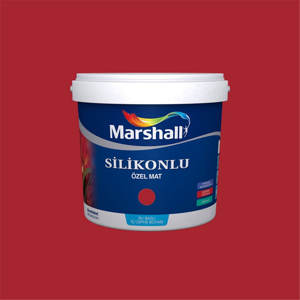Marshall 04YR 11/537 1 Litre Silikonlu Özel Mat Su Bazlı İç Cephe Boyası (MARSHALL.5134336)