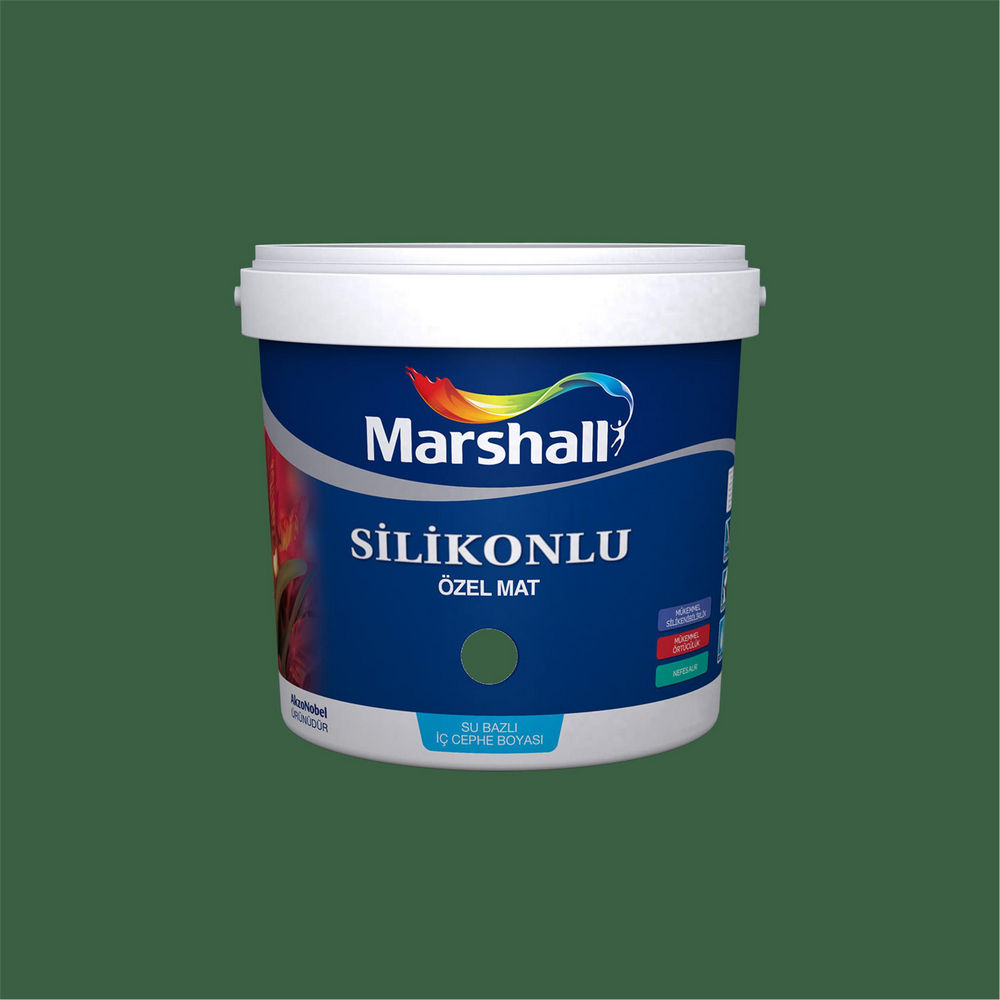 Marshall K8.32.29 2,5 Litre Silikonlu Özel Mat Su Bazlı İç Cephe Boyası (MARSHALL.5134339)
