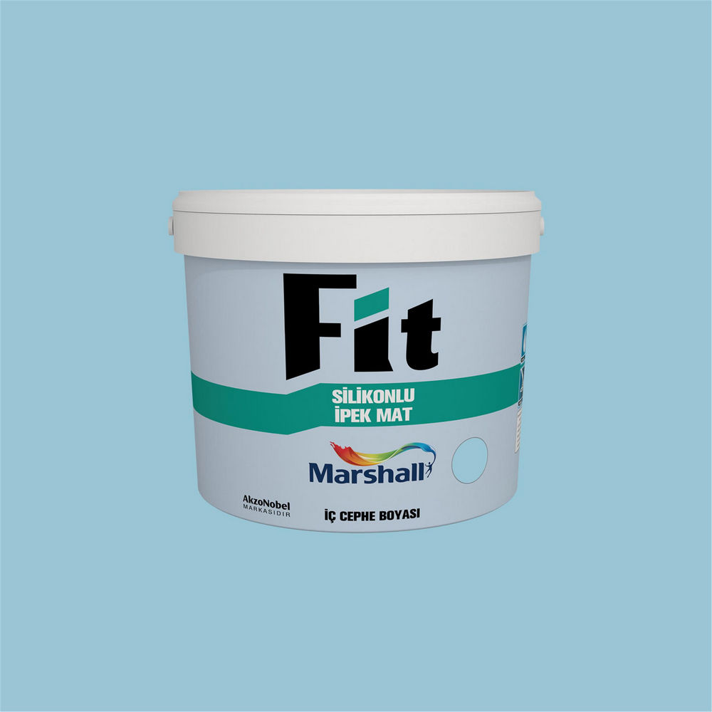 Marshall Kuğu Gölü 10 Kg Fit Silikonlu İpek Mat İç Cephe Boyası (MARSHALL.5556252)