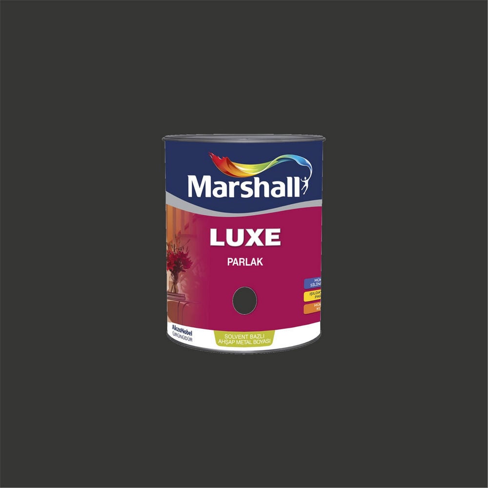 Marshall DN.00.11 7,5 Litre Luxe Parlak Solvent Bazlı Ahşap ve Metal Boyası (MARSHALL.5598949)