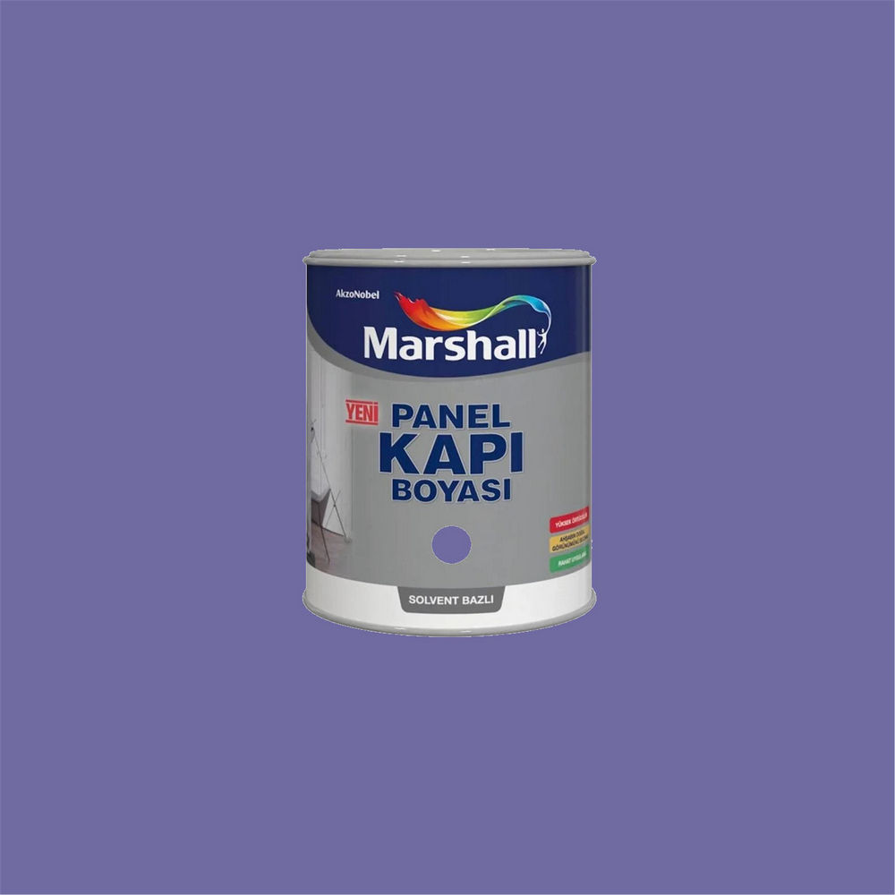 Marshall 08RB 19/308 1 Litre Solvent Bazlı Panel Kapı Boyası (MARSHALL.5698025)
