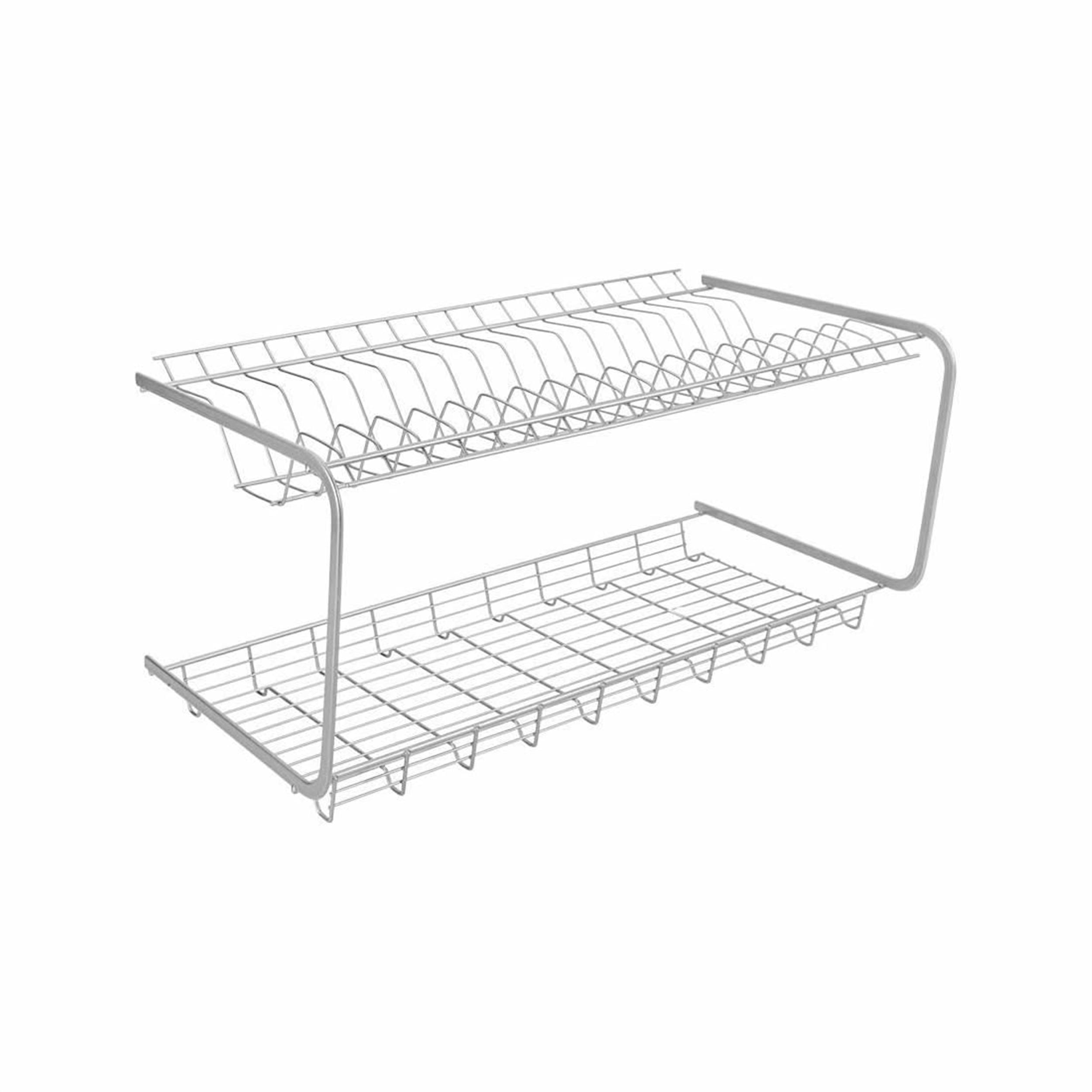 Metaltex Duotex 2 Katlı Bulaşık Kurutma Sepeti (METALTEX-M323550)