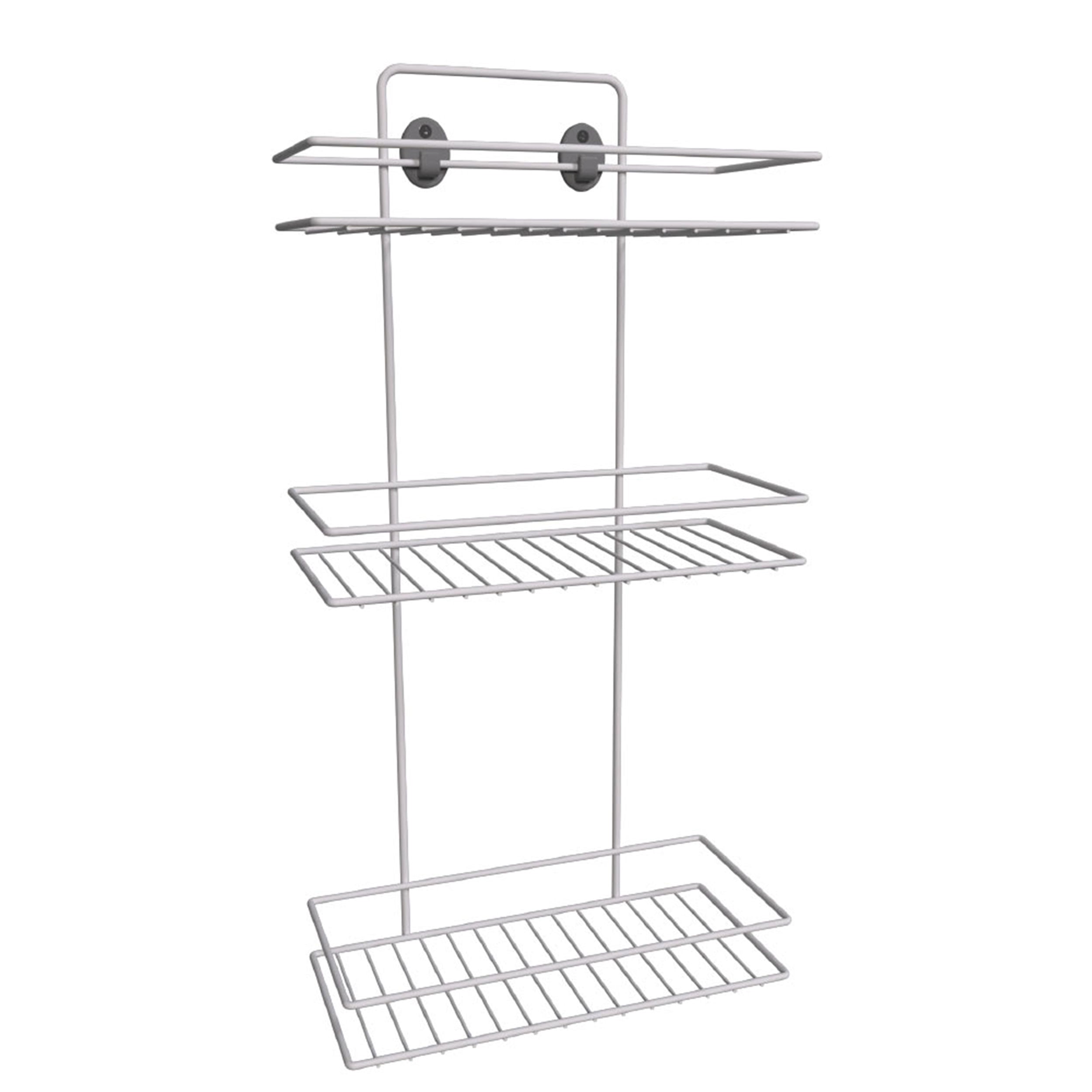 Metaltex 3 Katlı Banyo Rafı (METALTEX-M784214)