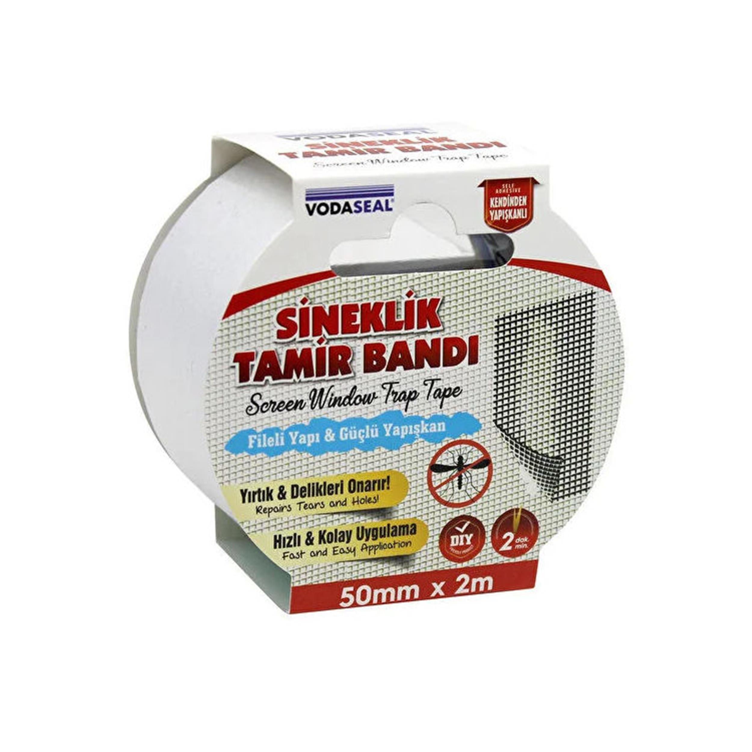 Vodaseal Siyah 50 mm 2 Metre Sineklik Tamir Bandı (NM-STB502)