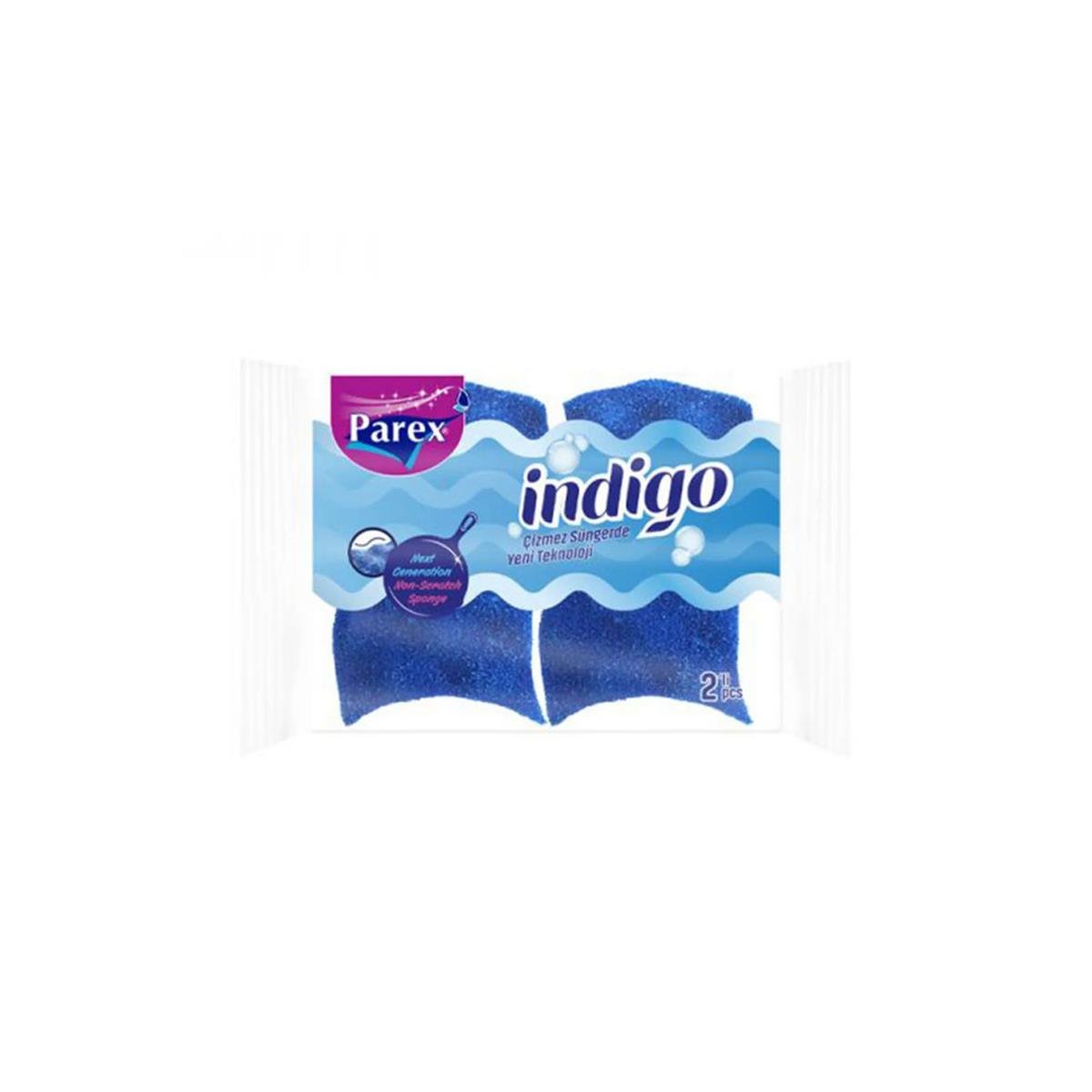 Parex İndigo Düz Çizmez Sünger (2 Adet) (PAREX.1909785)