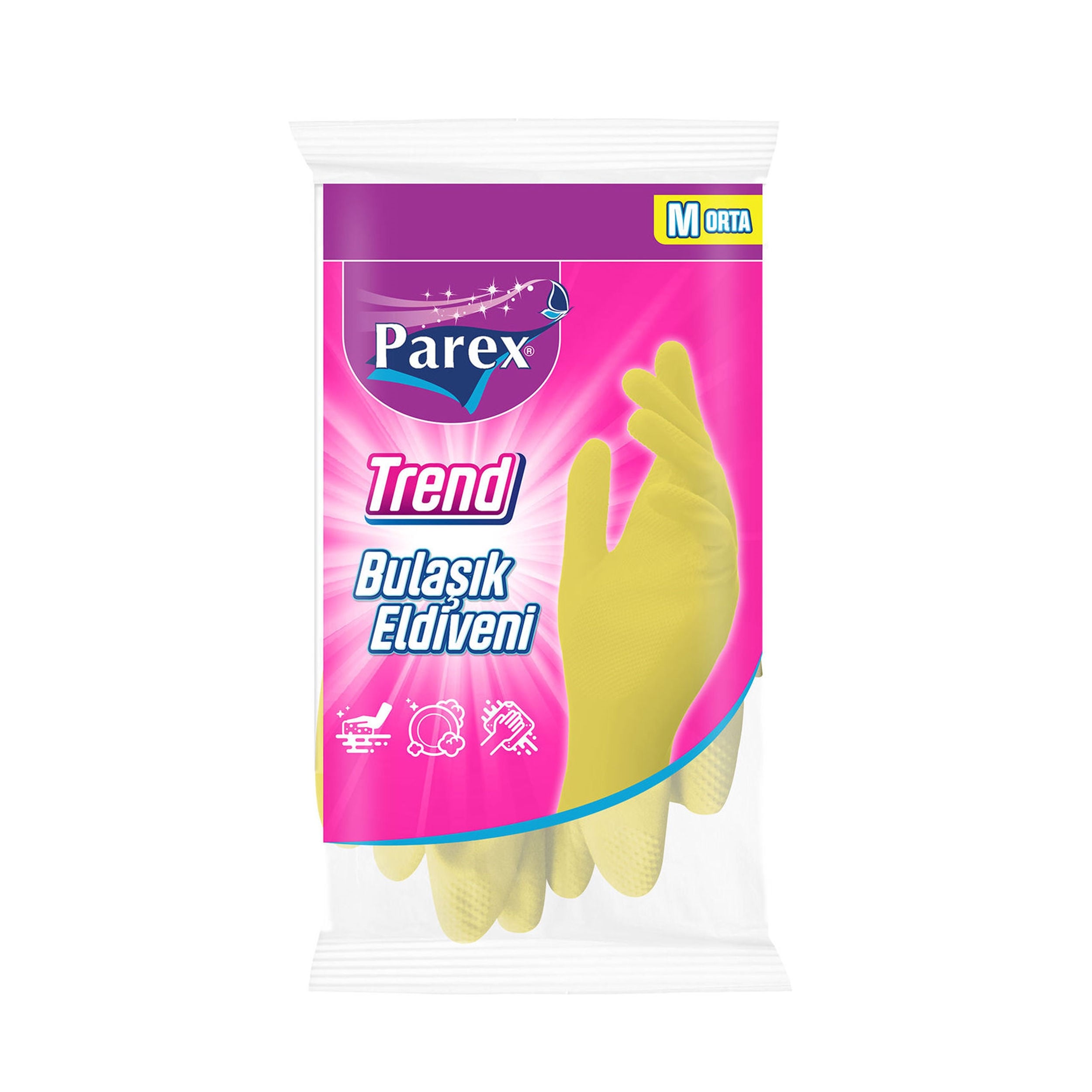 Parex Orta Boy Trend Bulaşık Eldiveni (PAREX.1909854)