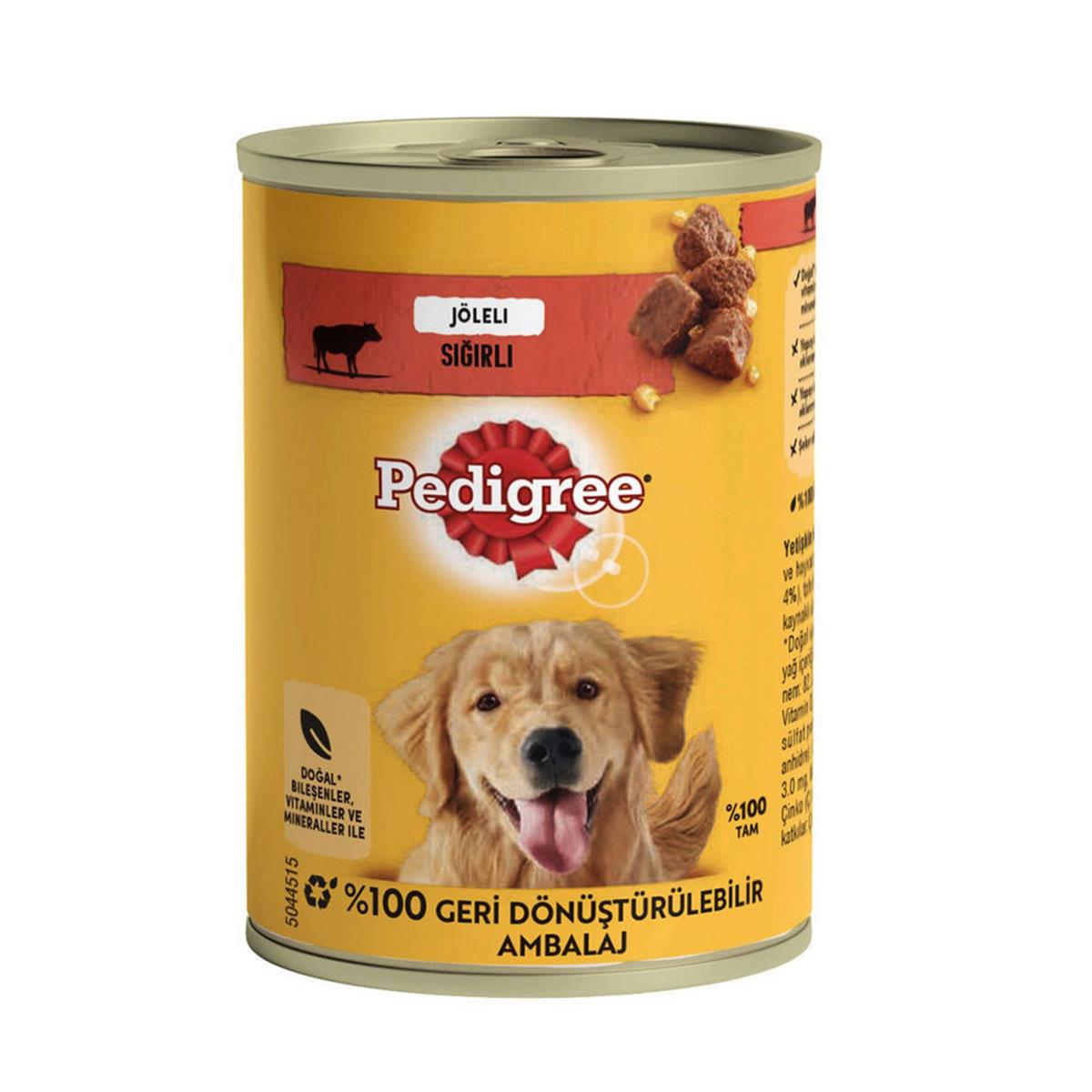 Pedigree 400 Gr. Sığırlı Konserve Yaş Mama (PEDIGREE.410660)