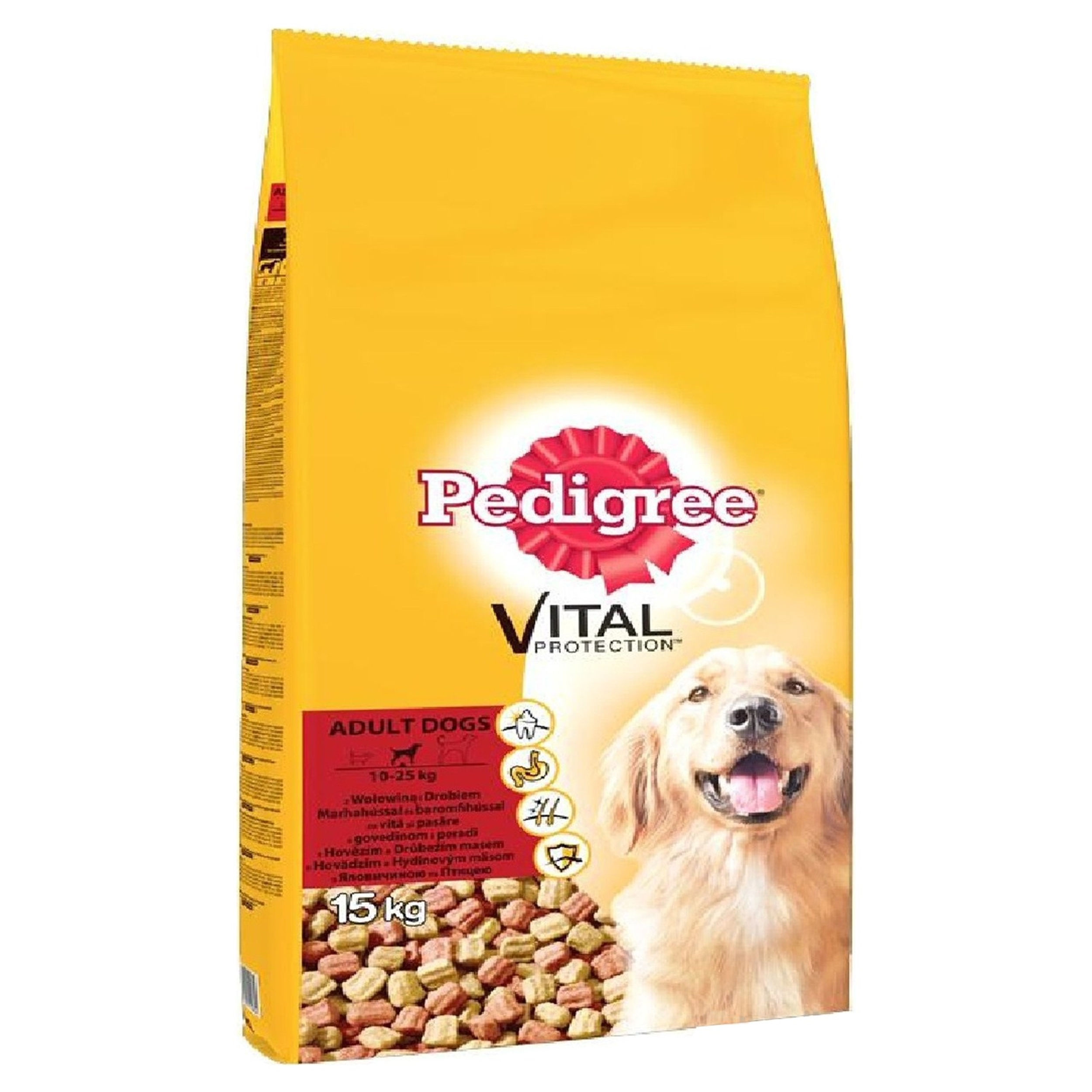 Pedigree 15 Kg Biftekli ve Kümes Hayvanlı Kuru Köpek Maması (PEDIGREE.181137)