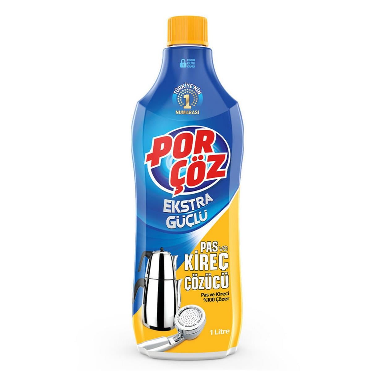 Porçöz 1 Litre Pas ve Kireç Çözücü (PZ-28528)
