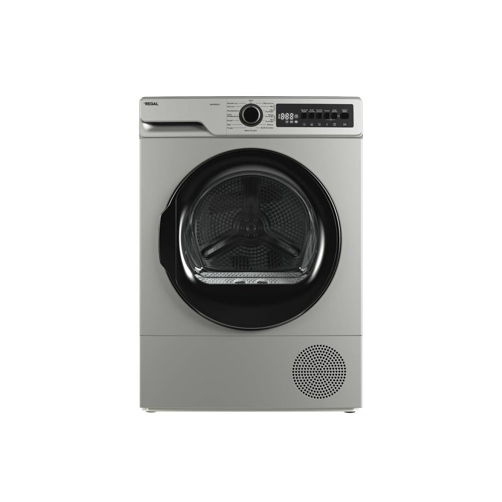 Regal KM 101132 G 10 kg E Enerji Sınıfı, LED Ekran Kurutma Makinesi, Gri