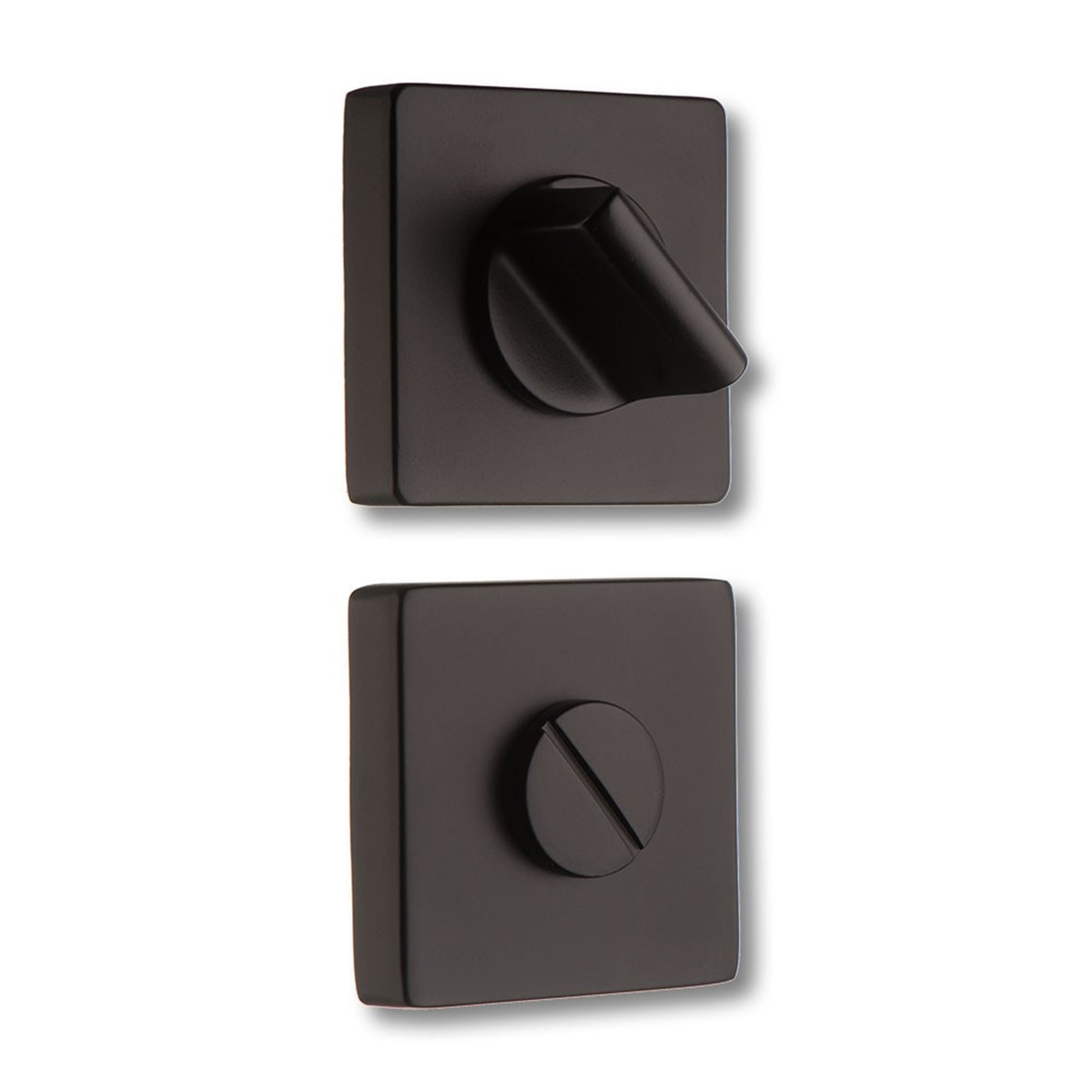 System Siyah Banyo Kapı Rozeti (RO11W AL6)