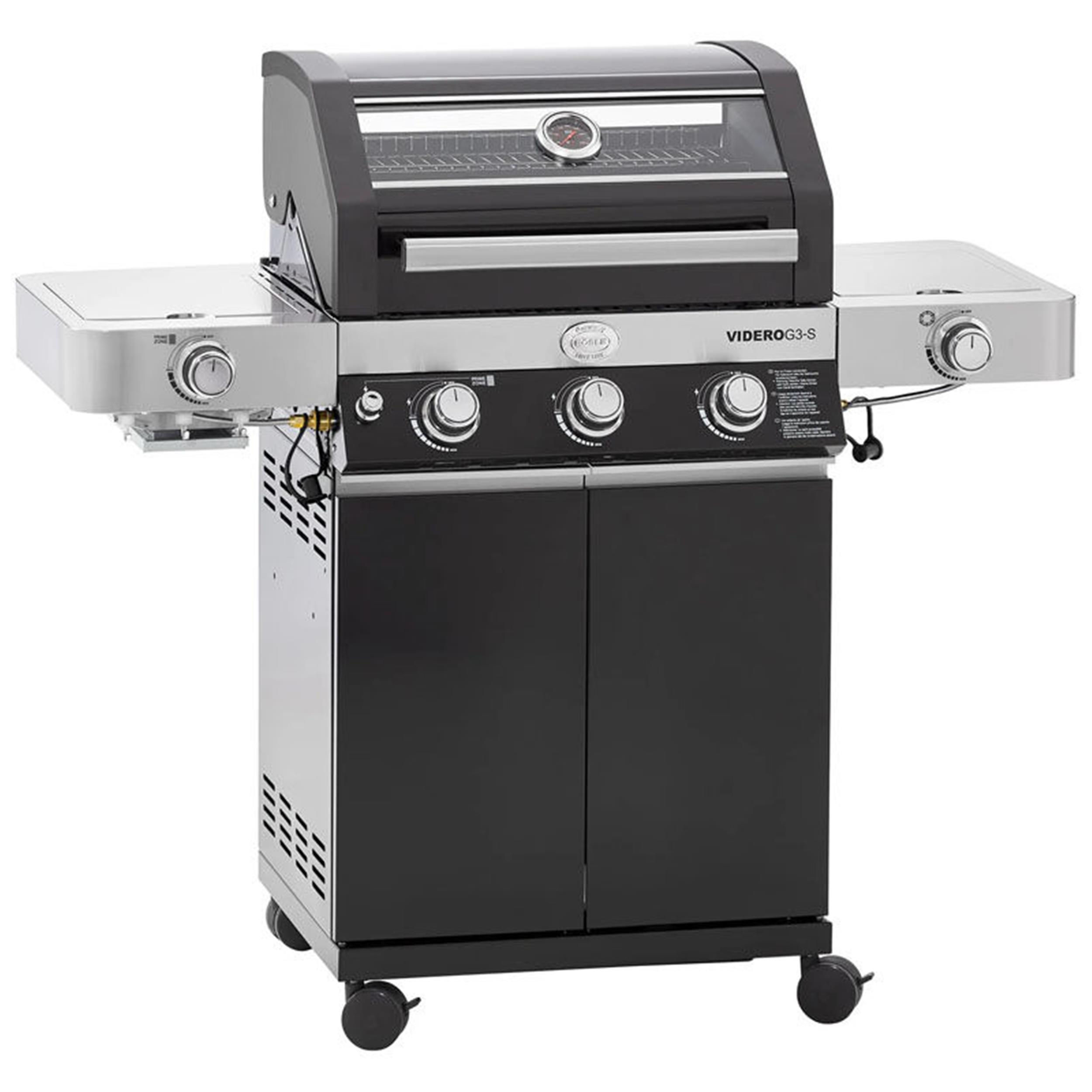 Rösle Siyah Videro G3-S Vario Gazlı Barbekü İstasyonu (RSL-25530)