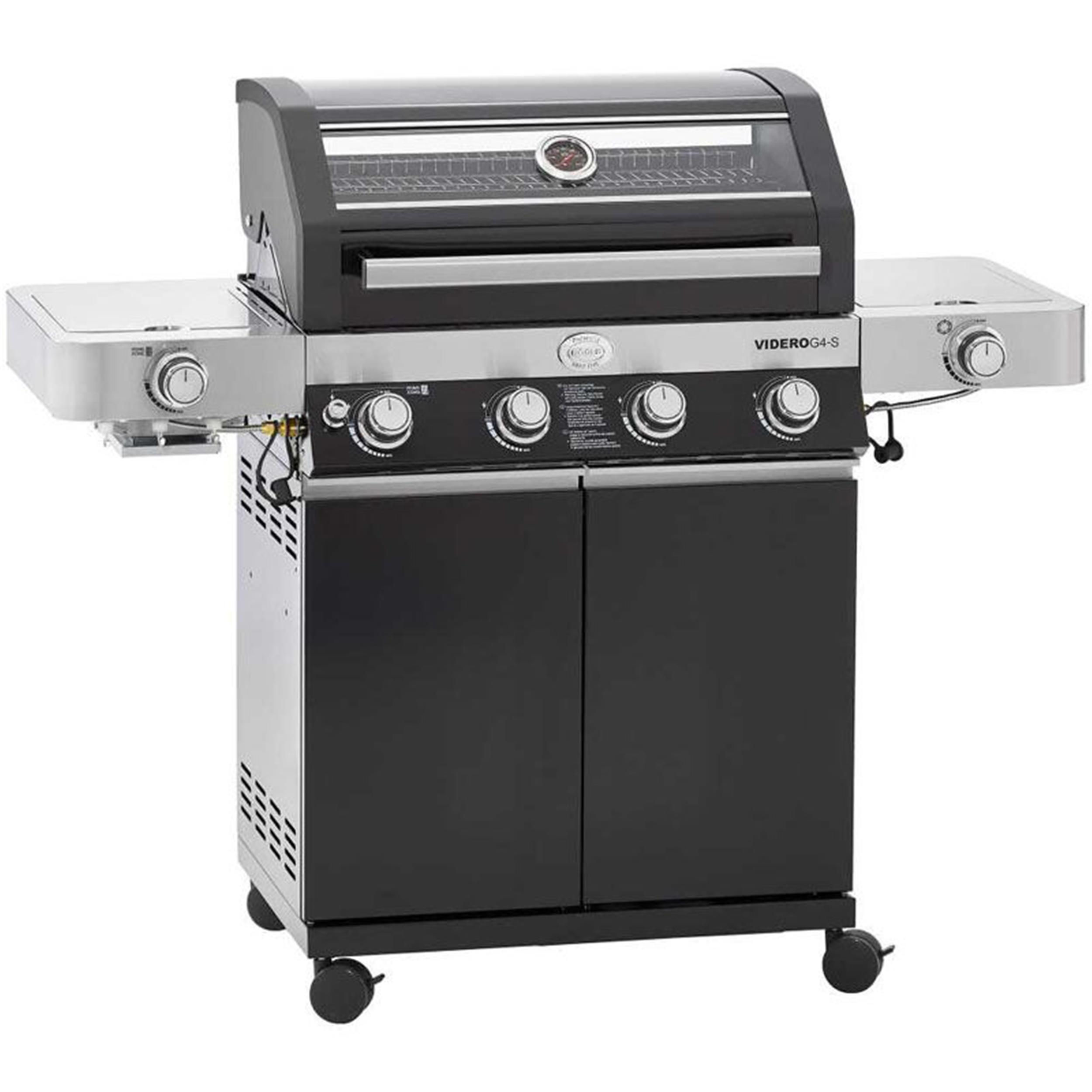 Rösle Siyah Videro G4-S Vario Gazlı Barbekü İstasyonu (RSL-25531)
