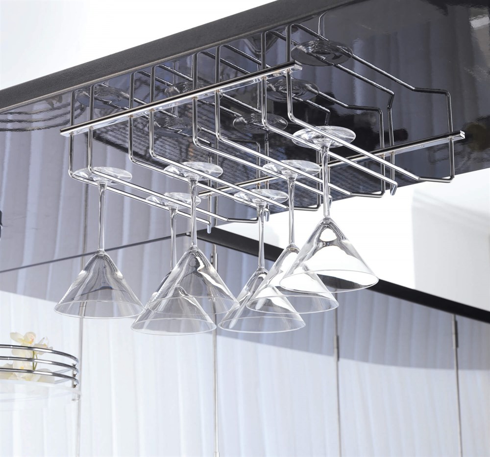 Starax Krom Kadeh Askısı (2 Bölmeli) (S-4045-C)