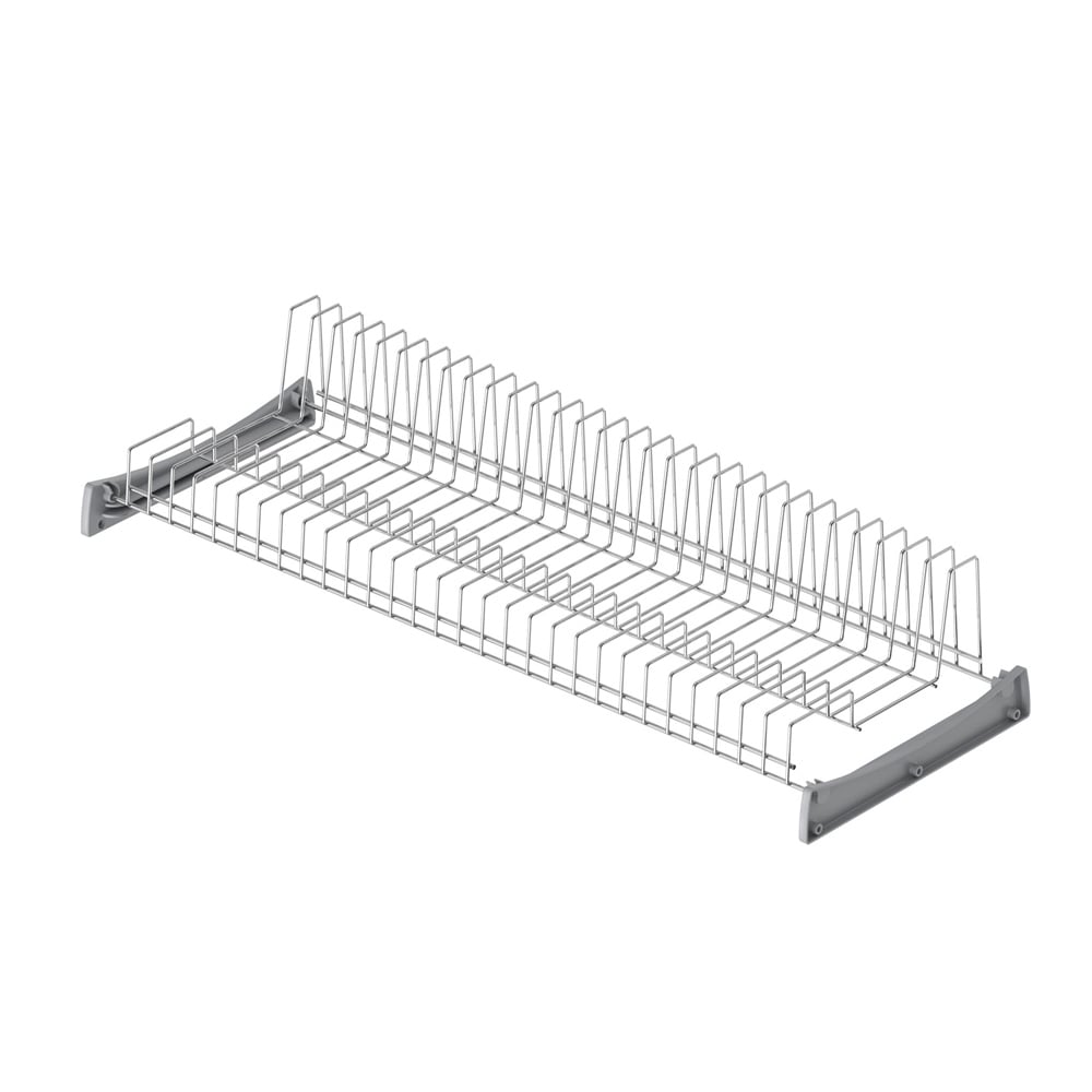 Starax Krom Yüksek Bölmeli Tabak Rafı (S-5158-C)