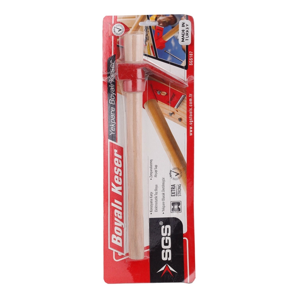 SGS Kırmızı Boyalı 400 gr Keser (SGS187)