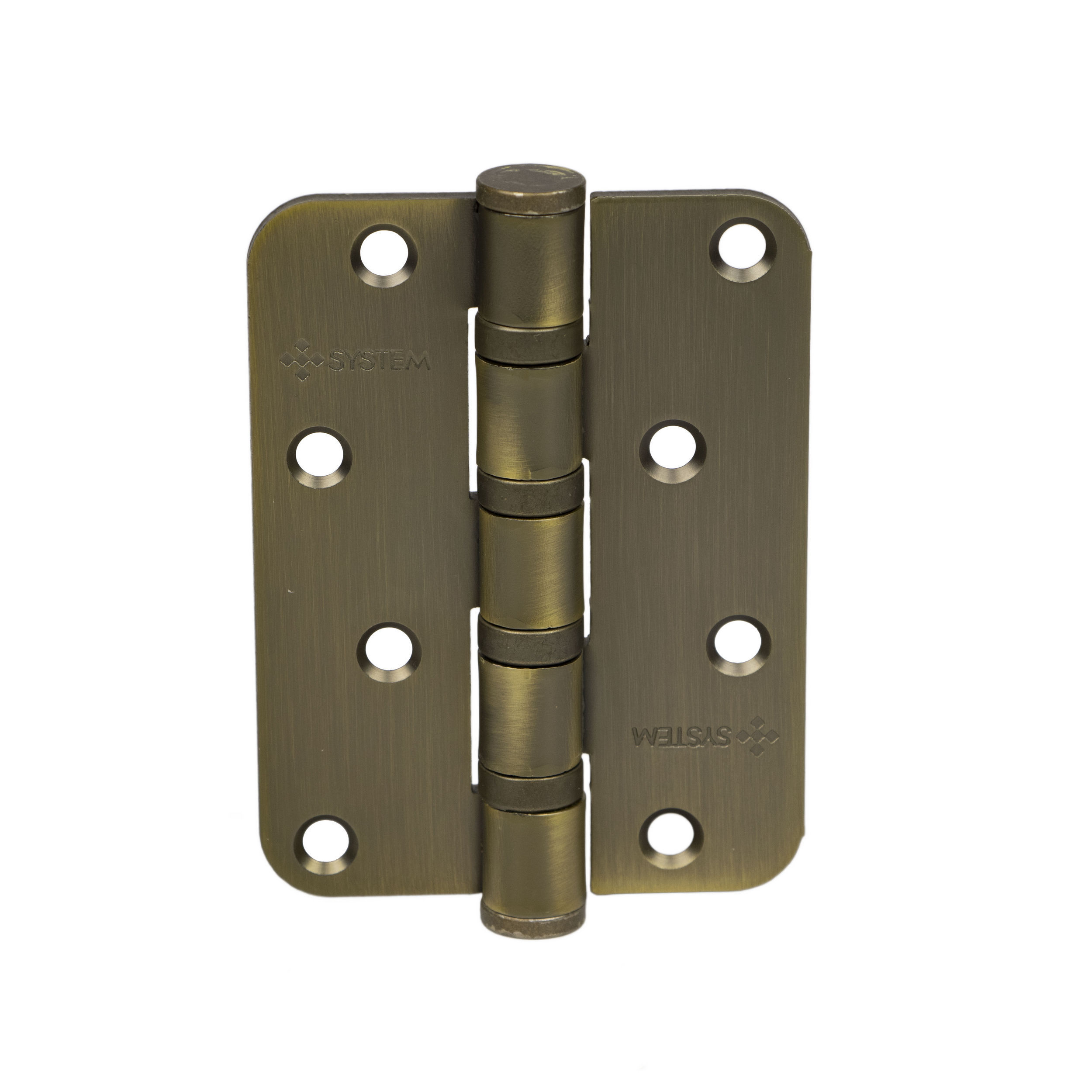 System Mat Antik Bronz 10 cm 3 mm Yönsüz 4 Bilyalı Menteşe (SH101 ABM )