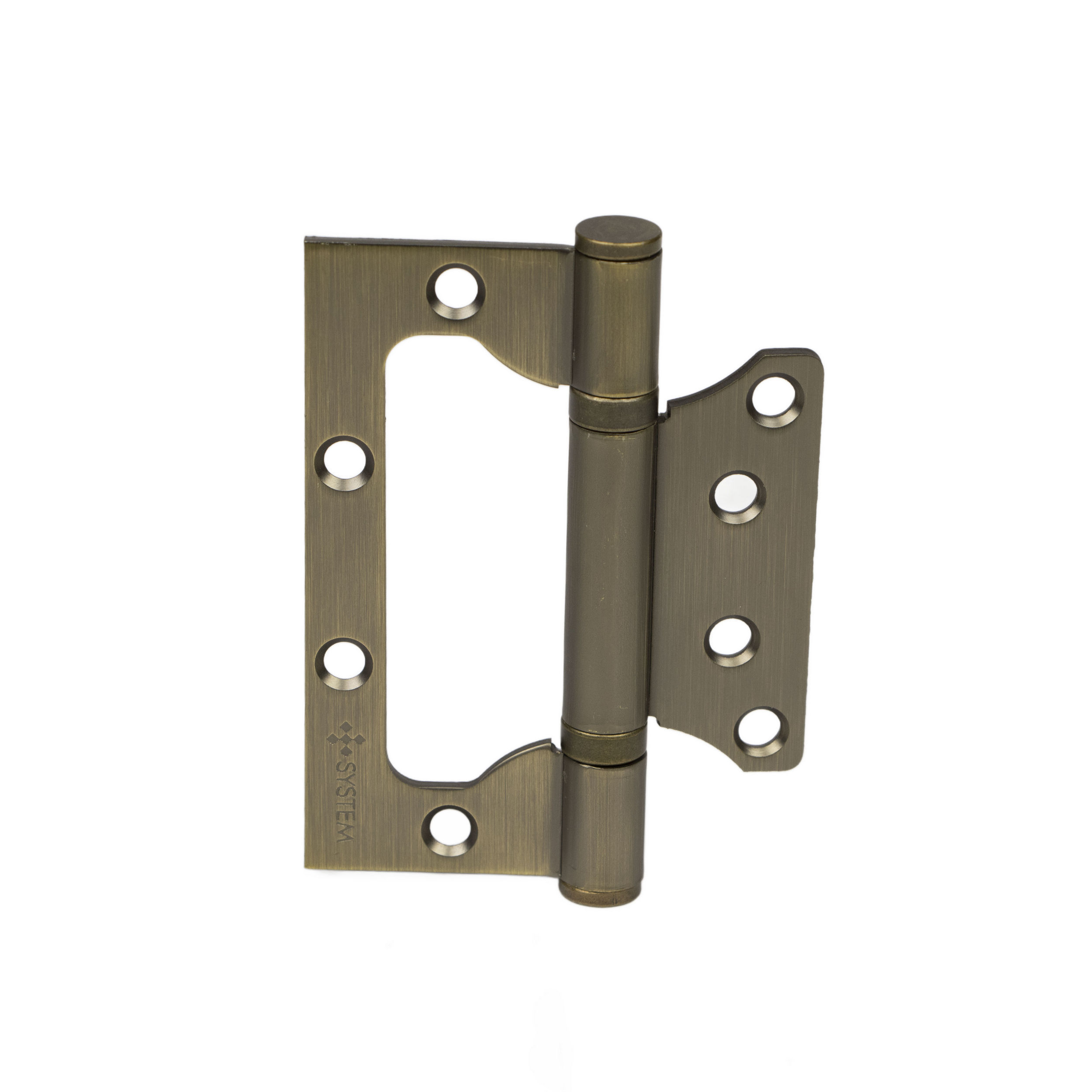 System Mat Antik Bronz 10 cm 3 mm Kelebek 2 Bilyalı Menteşe (SH102 ABM)