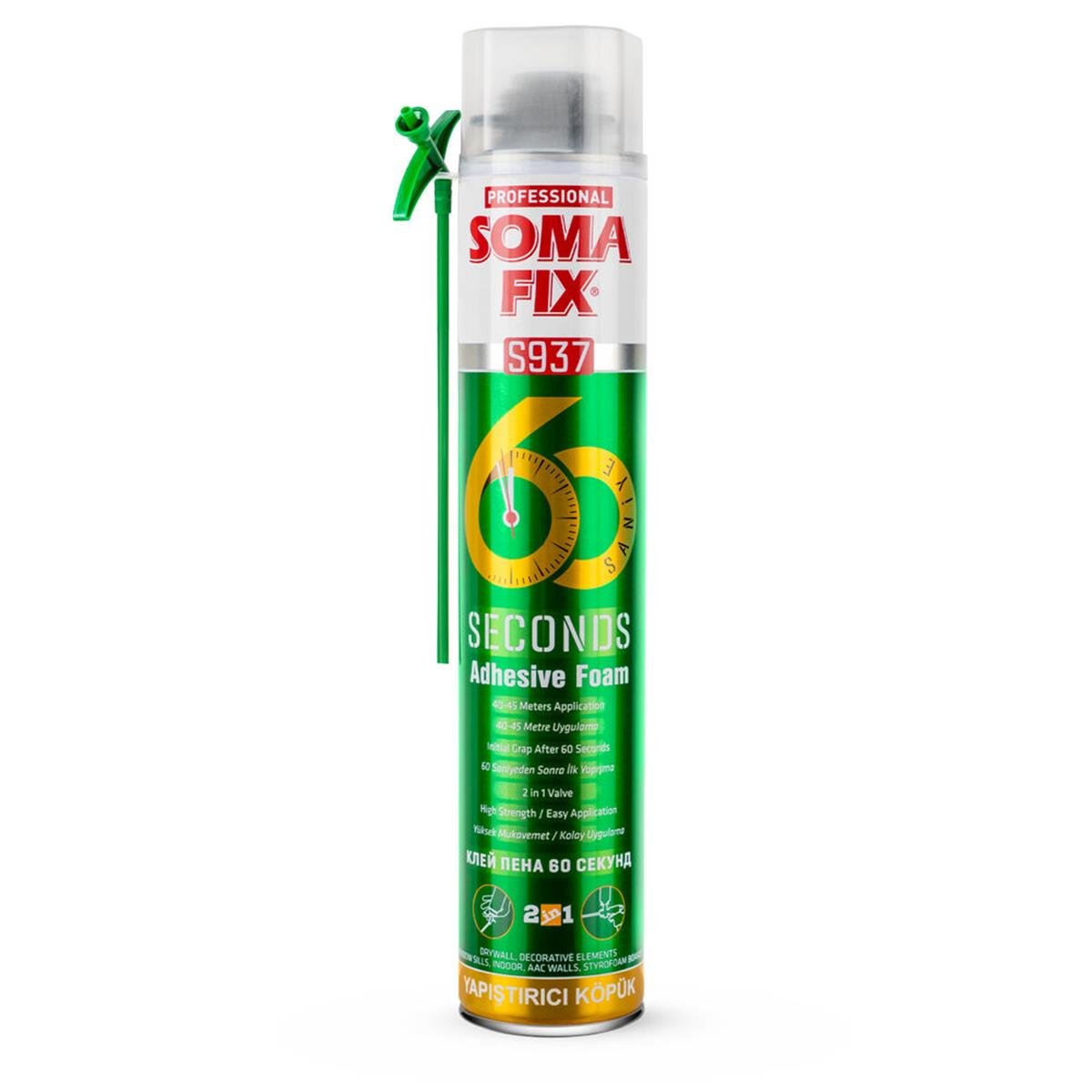 Somafix 750 Ml. 60 Saniye Yapıştırıcı Köpük (SOMAFIX.S937)