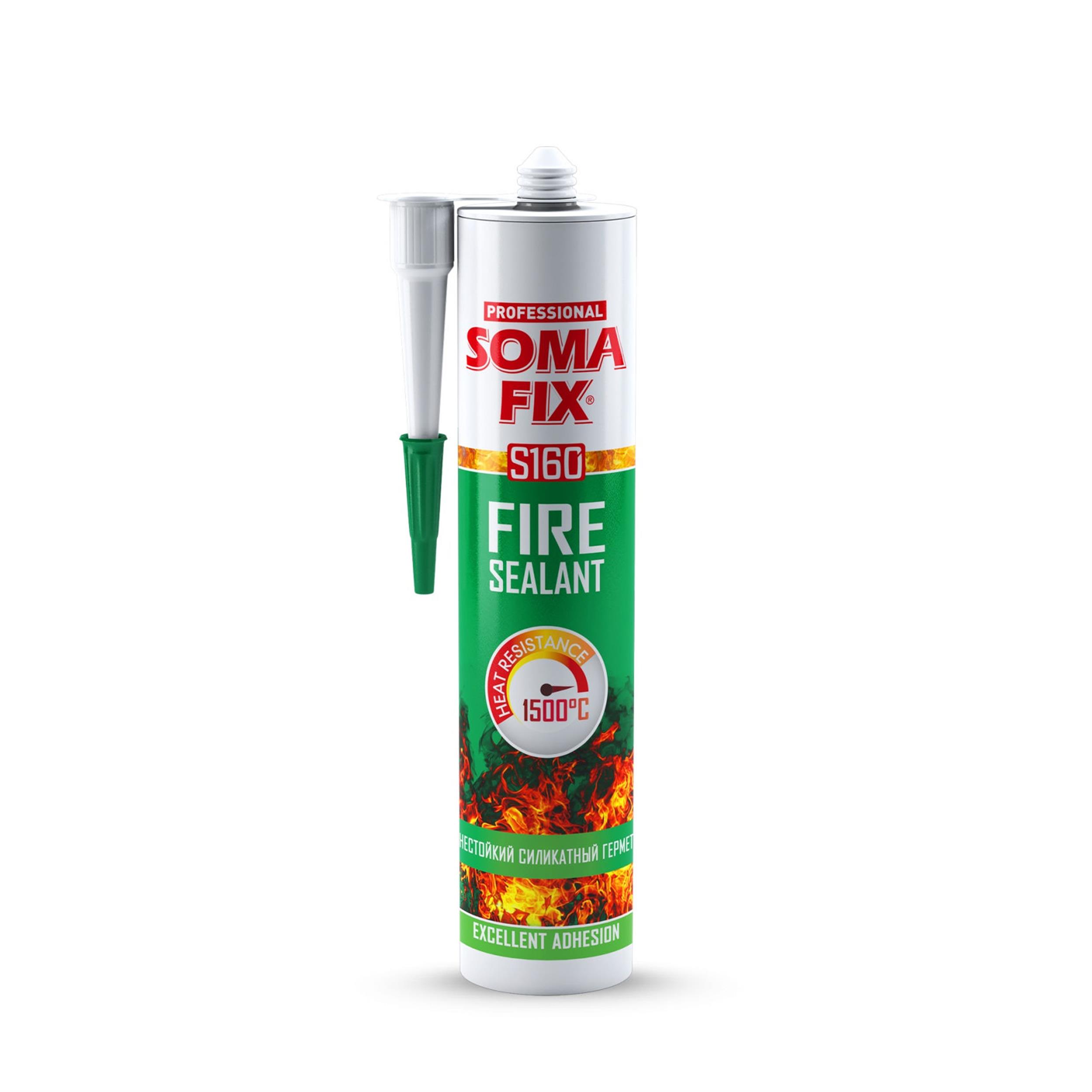 Somafix Siyah Isı Mastiği (SOMAFIX.S160)