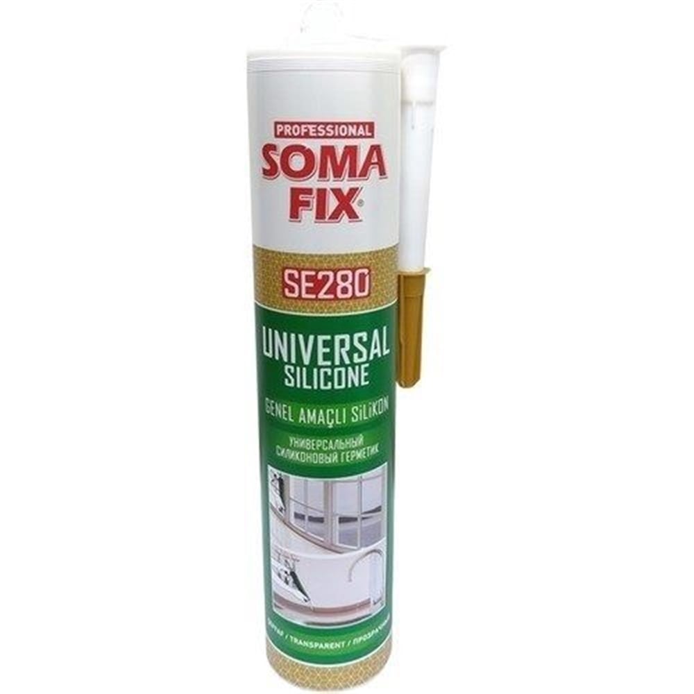 Somafix Şeffaf 280 gr Silikon (SOMAFIX.SE280)
