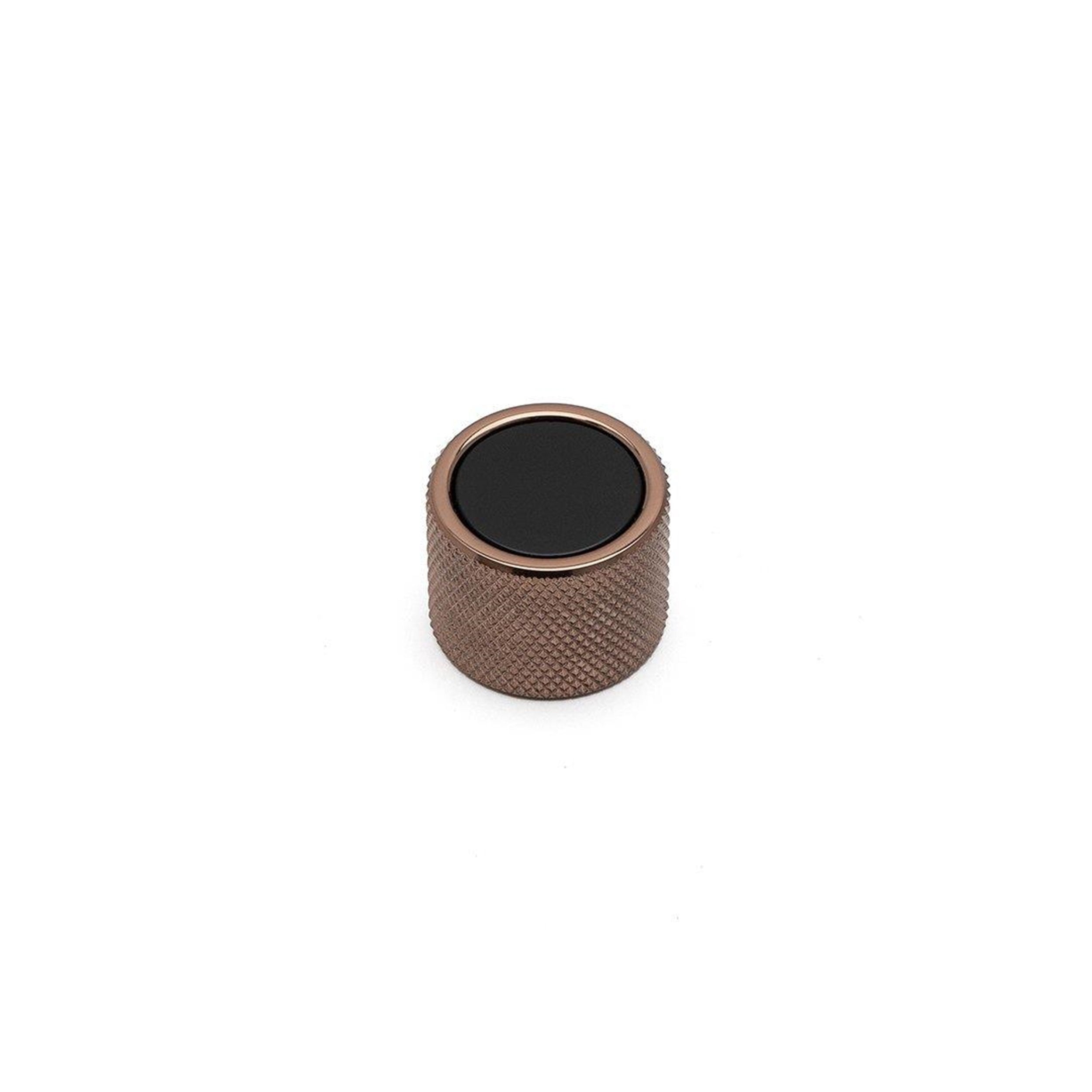 System Rose Siyah 28 mm Düğme Mobilya Kulpu (SY1420 0028 RS-AL6)