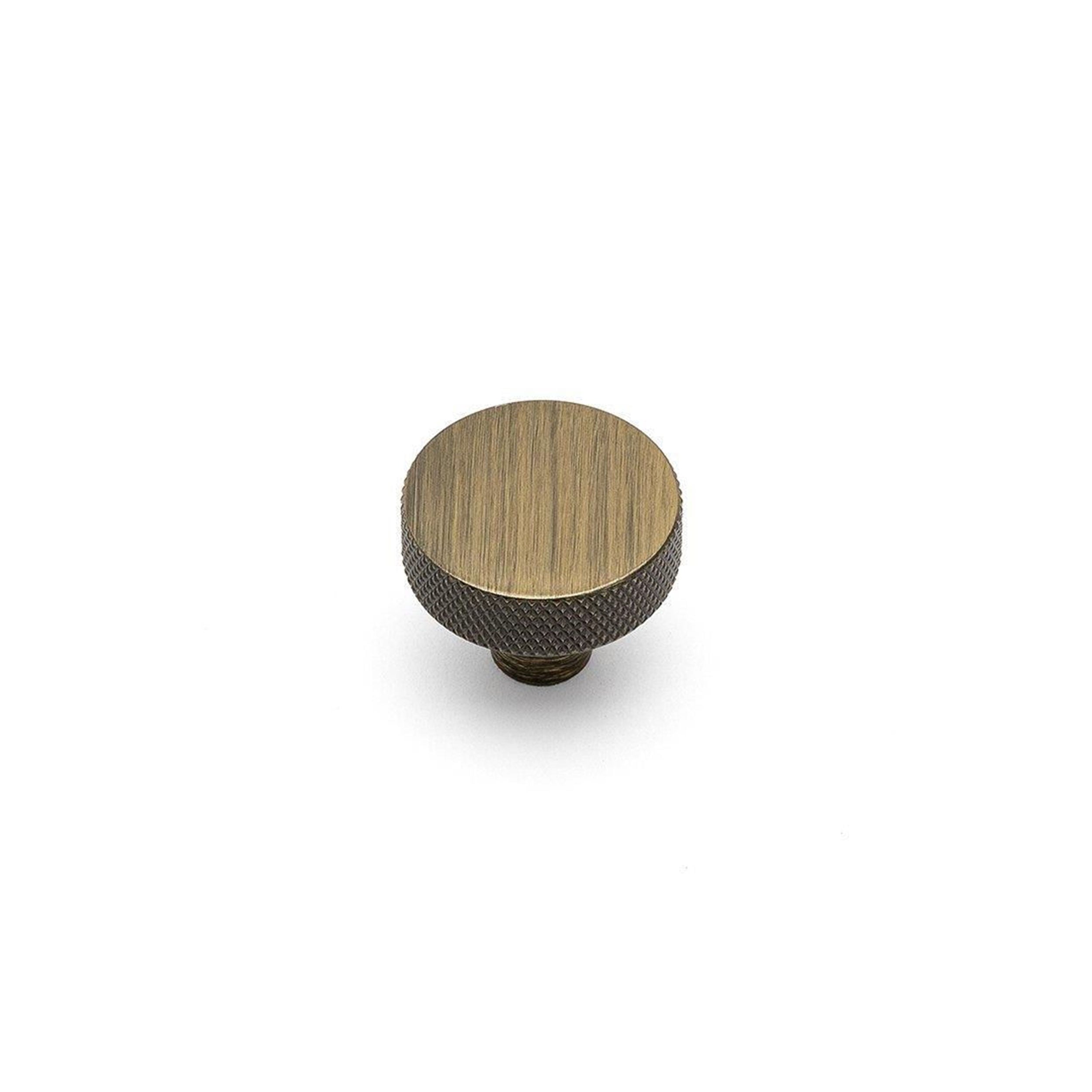 System Antik Saten Mat 32 mm Düğme Mobilya Kulpu (SY1980 0032 ABM)