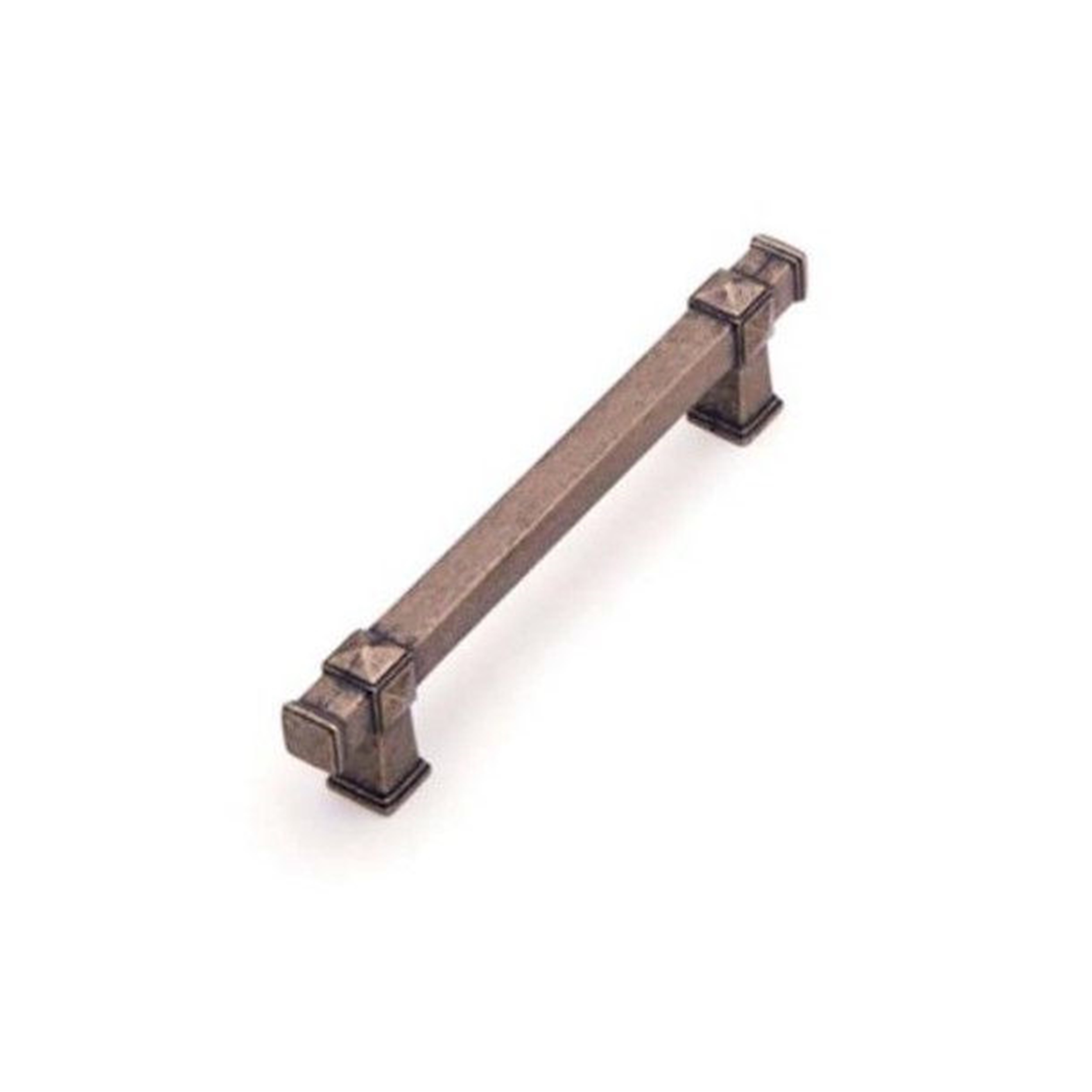 System Antik Sarı Vibrasyon Mat 128 mm Çekme Mobilya Kulpu (SY4223 0128 AVM)