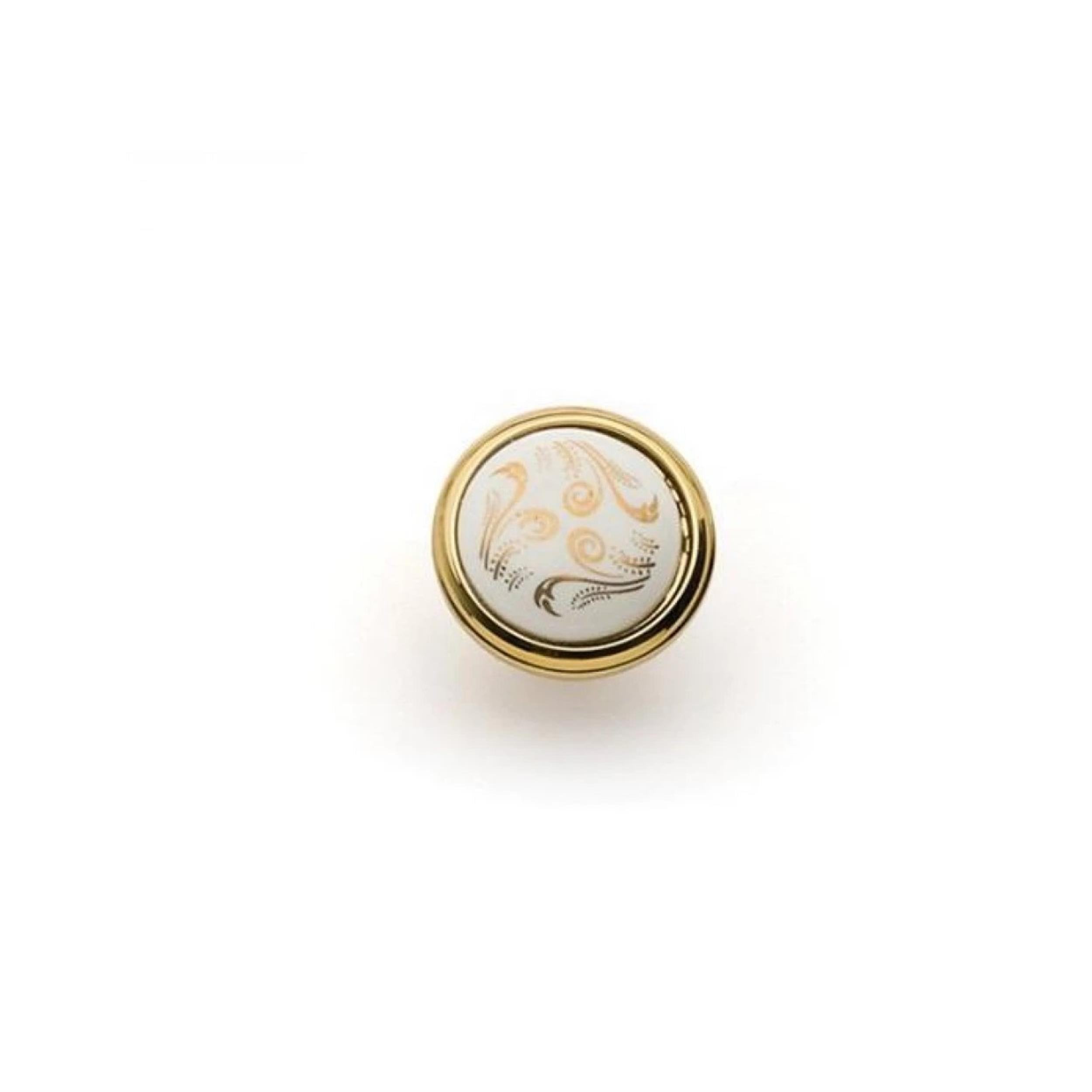System Altın 8 mm Düğme Mobilya Kulpu (SY4535 0008 GL-P11070601)