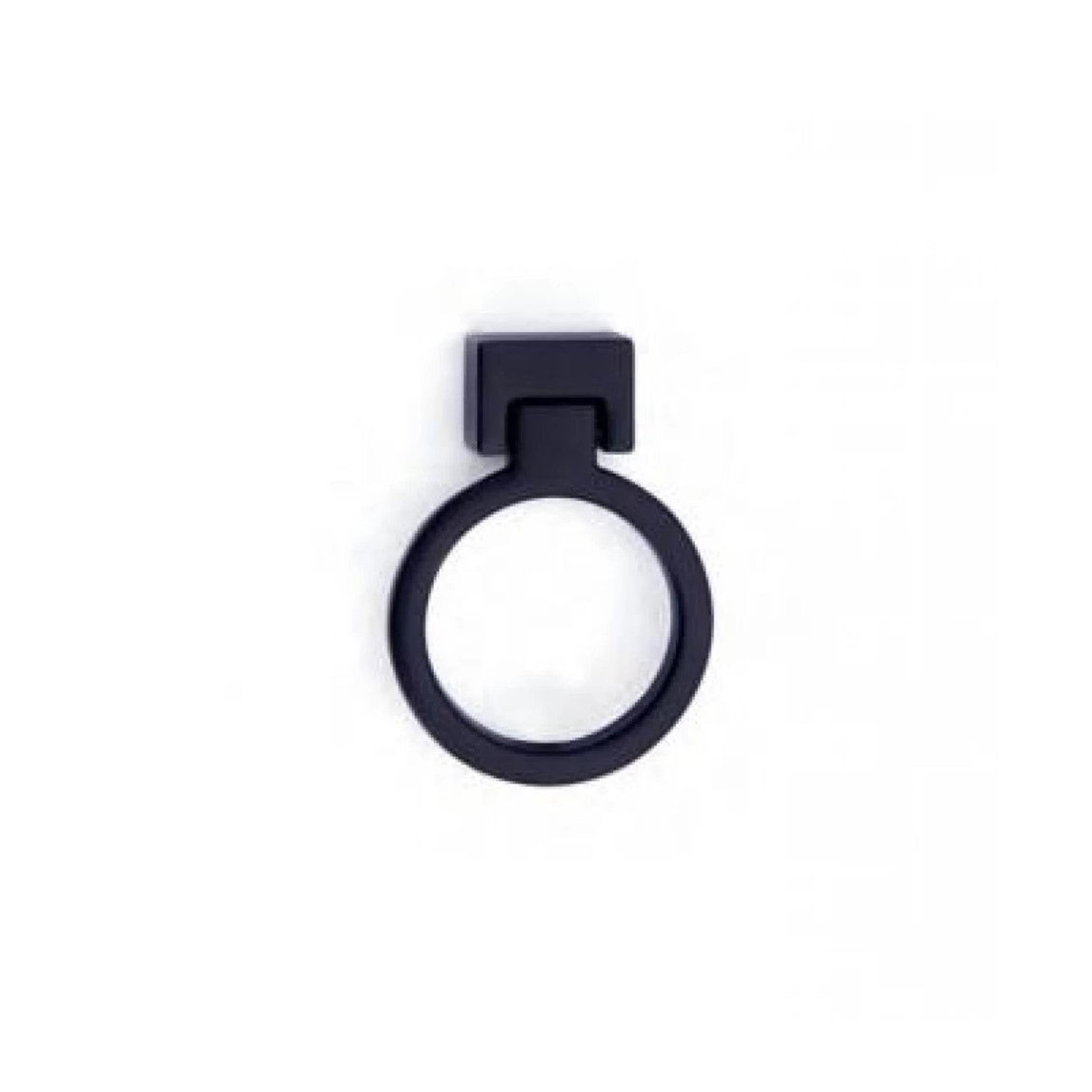 System Siyah 50 mm Halka Çekme Mobilya Kulpu (SY4624 0050 AL6-AL6)