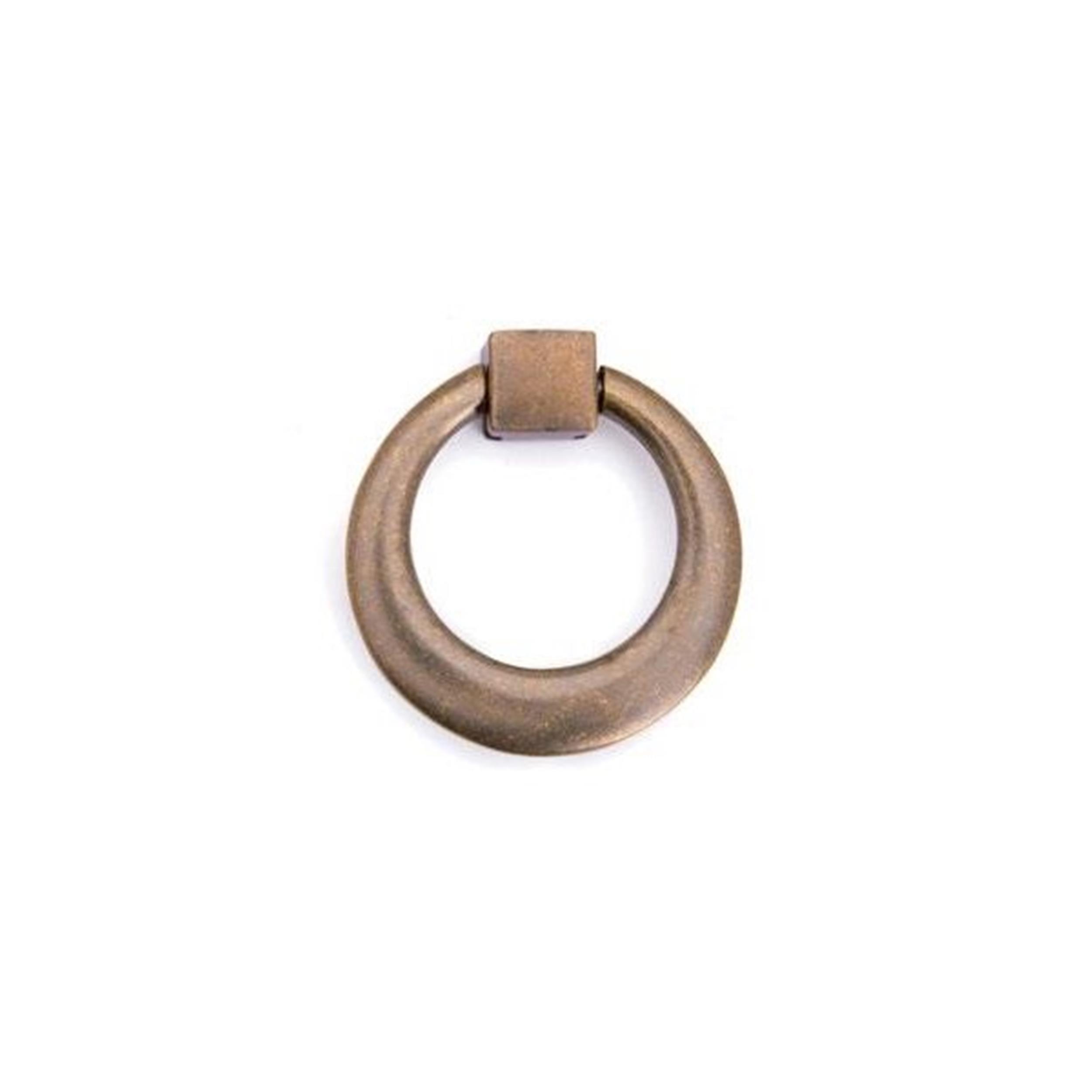 System Antik Sarı Vibrasyon Mat 60 mm Halka Çekme Mobilya Kulpu (SY4625 0060 AVM-AVM)