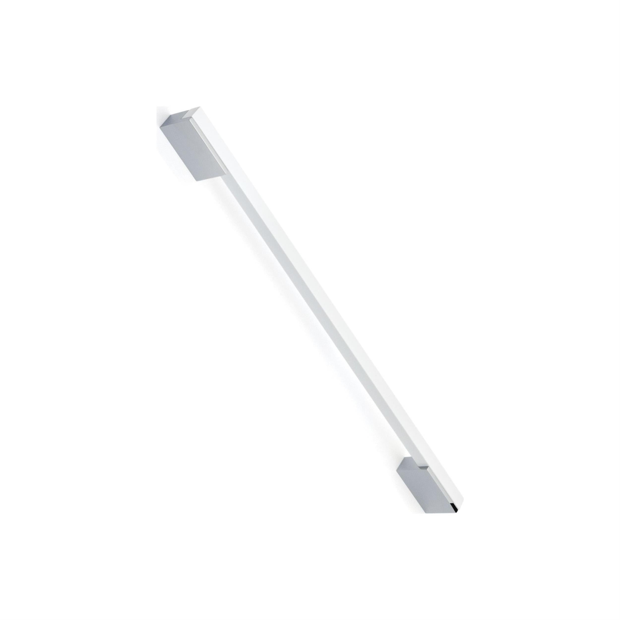 System Krom-Beyaz 192 mm Çekme Mobilya Kulpu (SY5601 0192 CR-AL7)