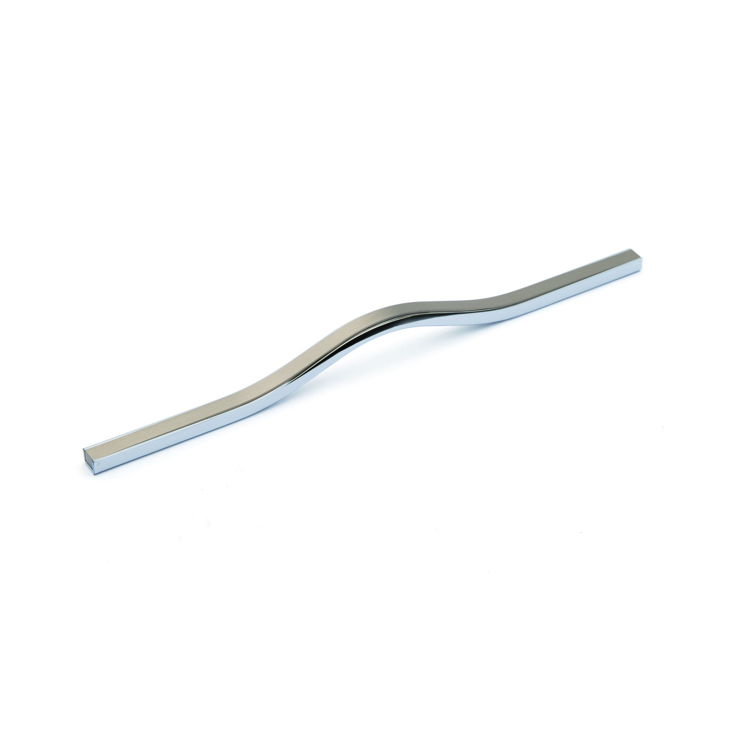 System Krom-Nikel Saten 320 mm Çekme Mobilya Kulpu (SY7615 0320 CR-NB)