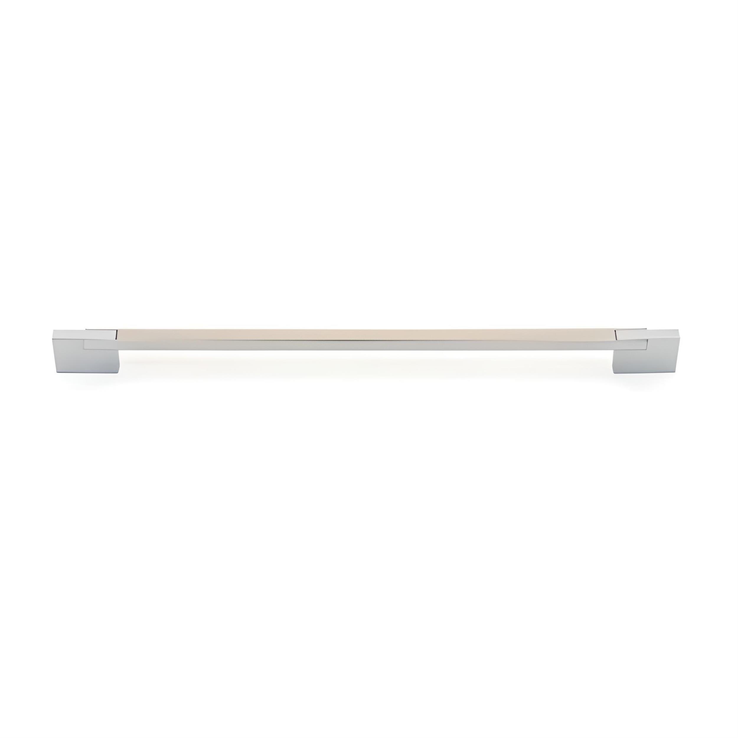 System Krom-Nikel Saten 384 mm Çekme Mobilya Kulpu (SY7657 0384 CR-CR-NB)