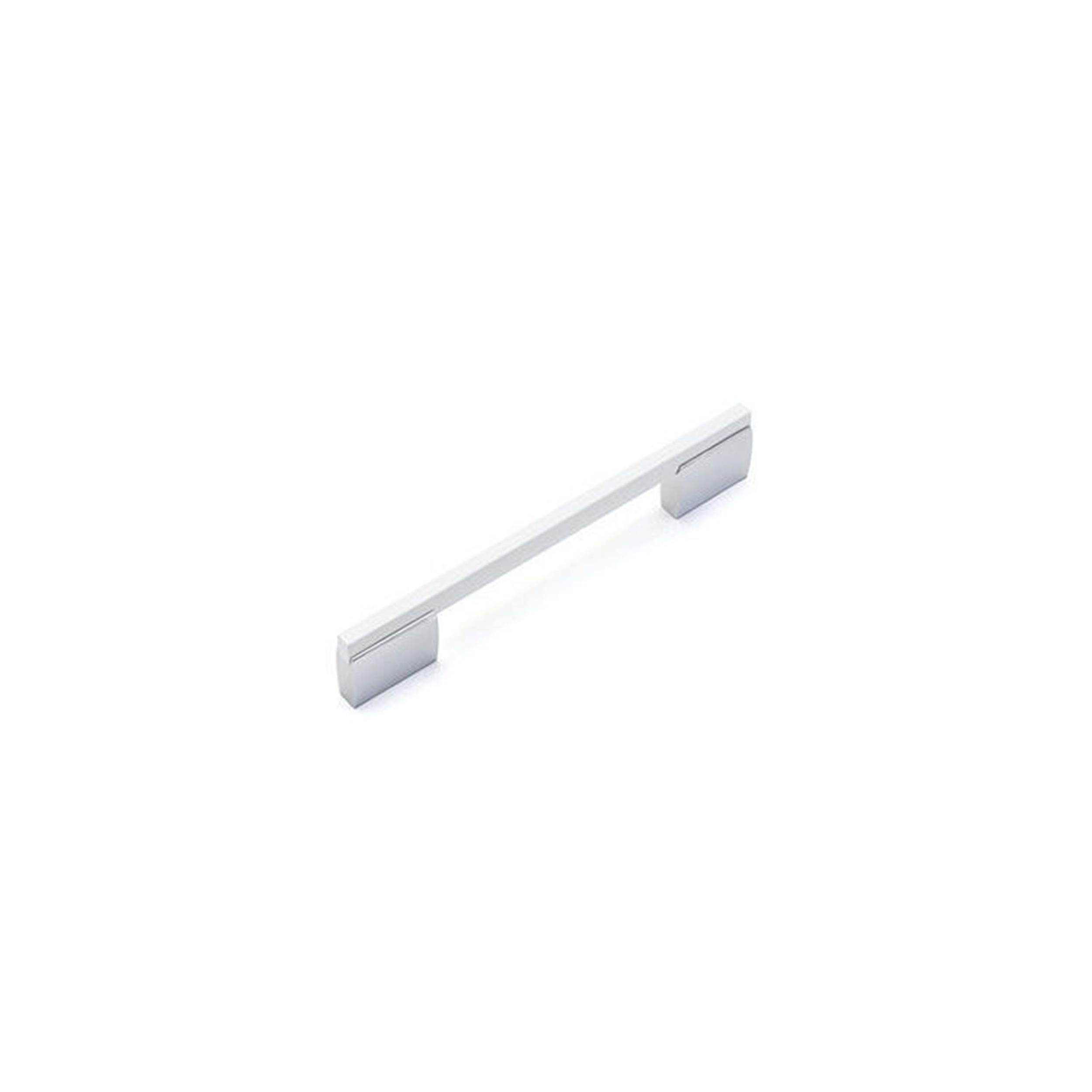 System Krom-Beyaz 192 mm Çekme Mobilya Kulpu (SY8595 0192 CR-AL7)