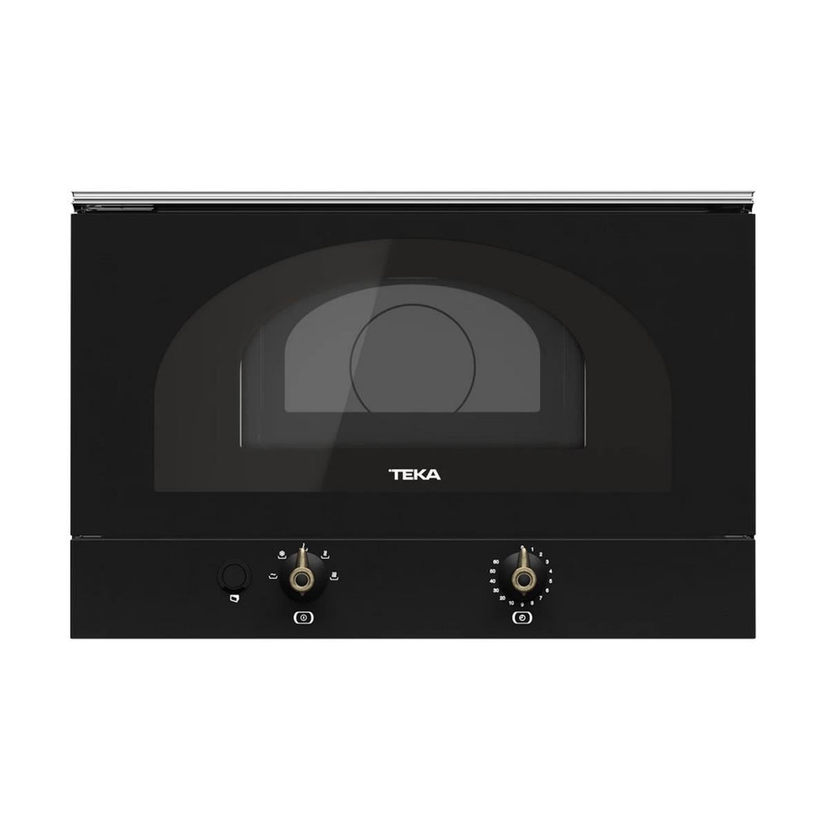 TEKA Rustik Siyah Cam 22 Litre MWR 22 BI Ankastre Mikrodalga Fırın (TEKA.40586300)