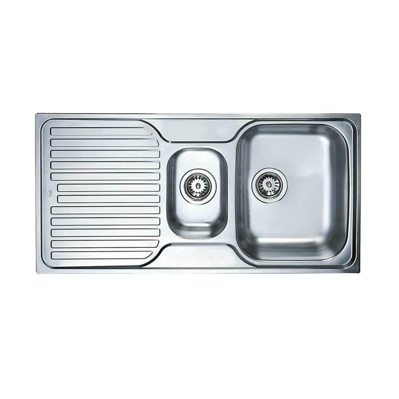 TEKA Princess 60 B Mikro Keten Dokulu 1,5 Gözlü Sol Damlalıklı Eviye (TEKA.40109144)