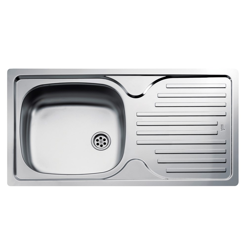 TEKA İnfant 45 Paslanmaz Çelik Tek Gözlü Sağ Damlalıklı Eviye (TEKA.40109769)