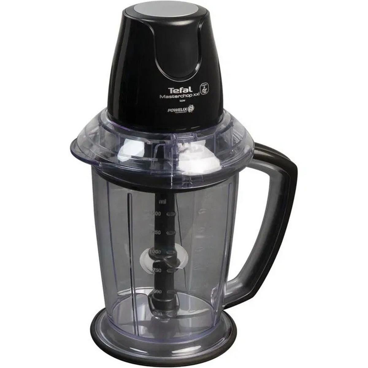 Tefal Siyah 500 Watt MasterChop XXL Maxi 4 Bıçaklı Doğrayıcı (TFL-9100029453)