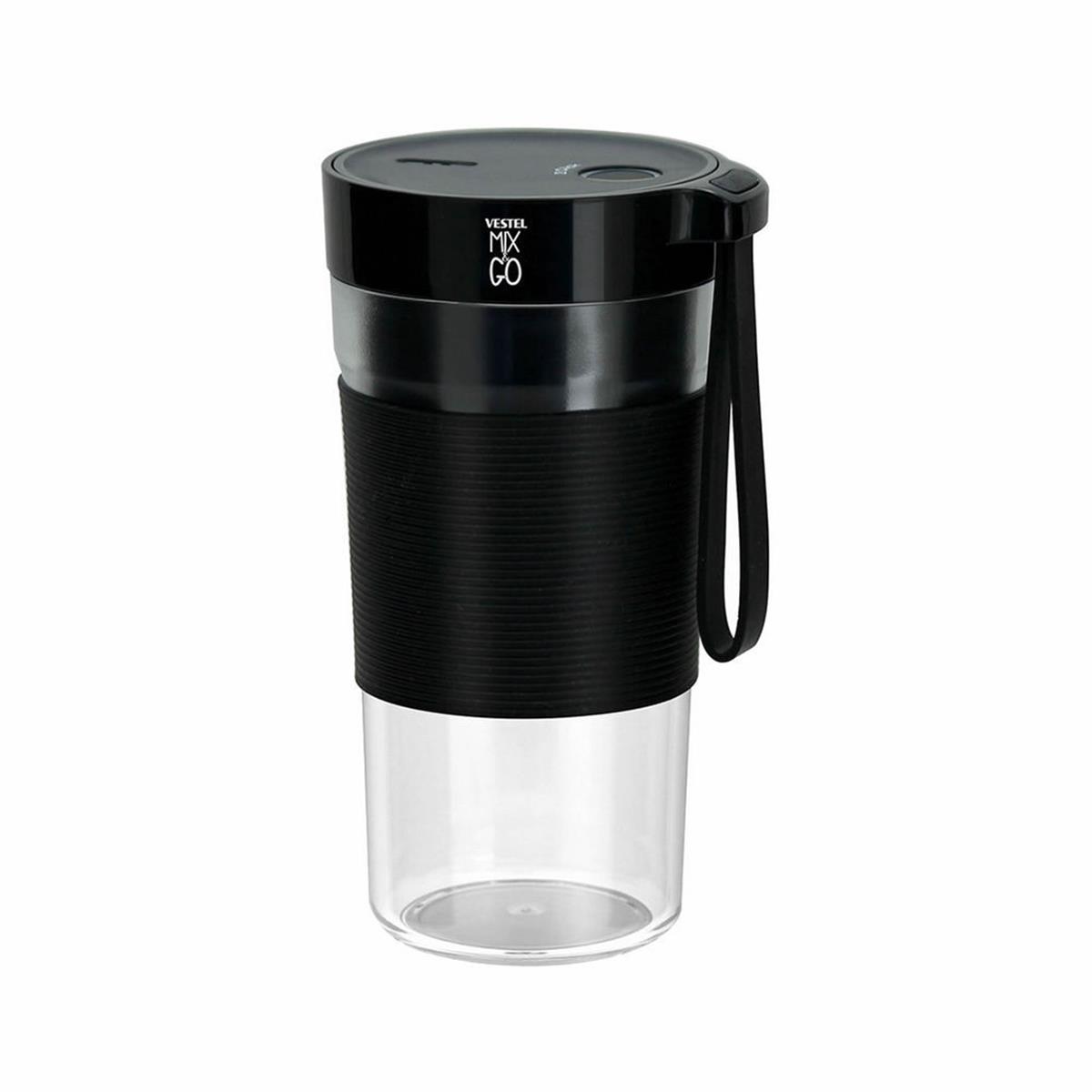 Vestel Siyah Mix&Go Şarj Edilebilir Blender (VESTEL.20244313)