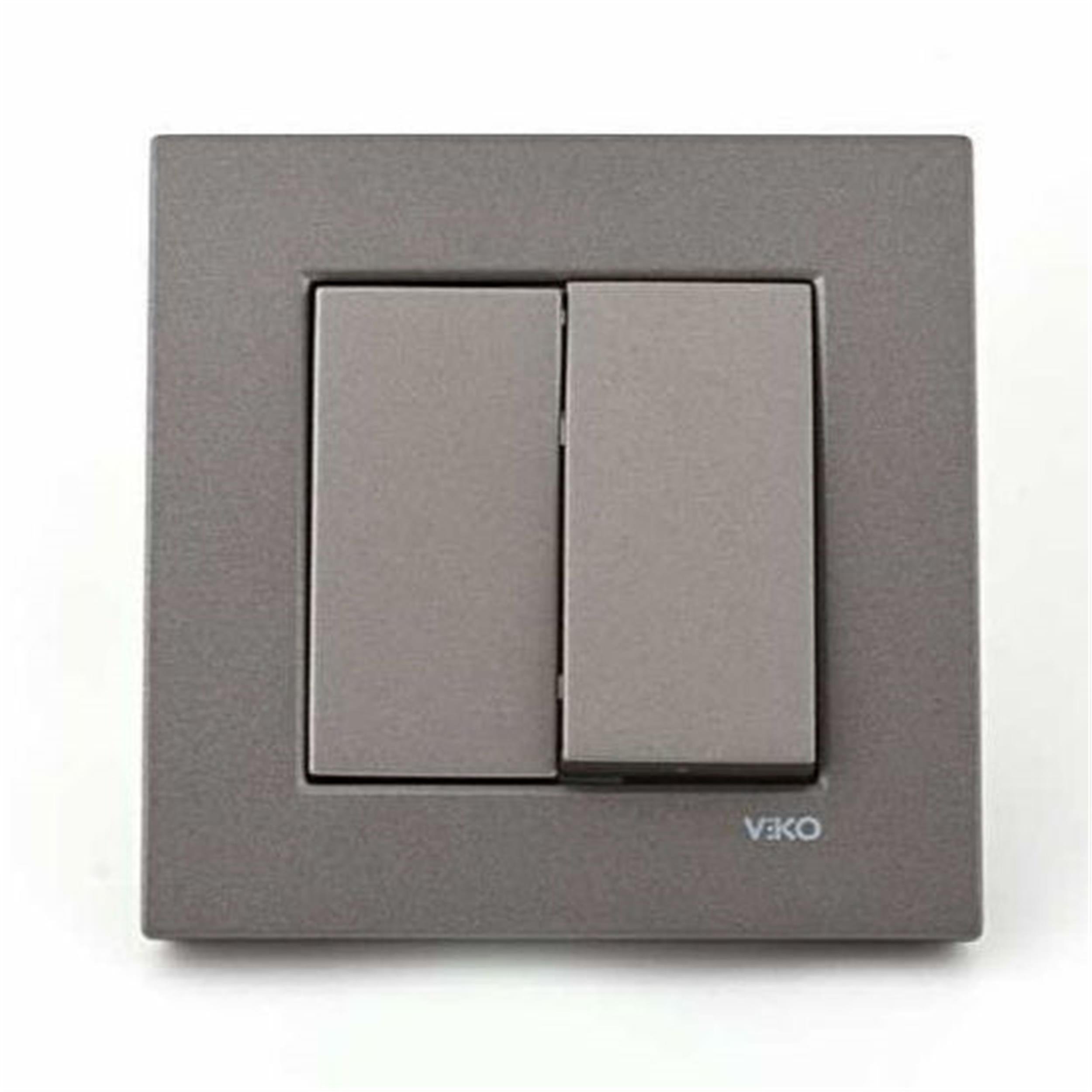 VİKO Antrasit Novella Komütatör (Mekanizma Dahil) (VK-92005302)