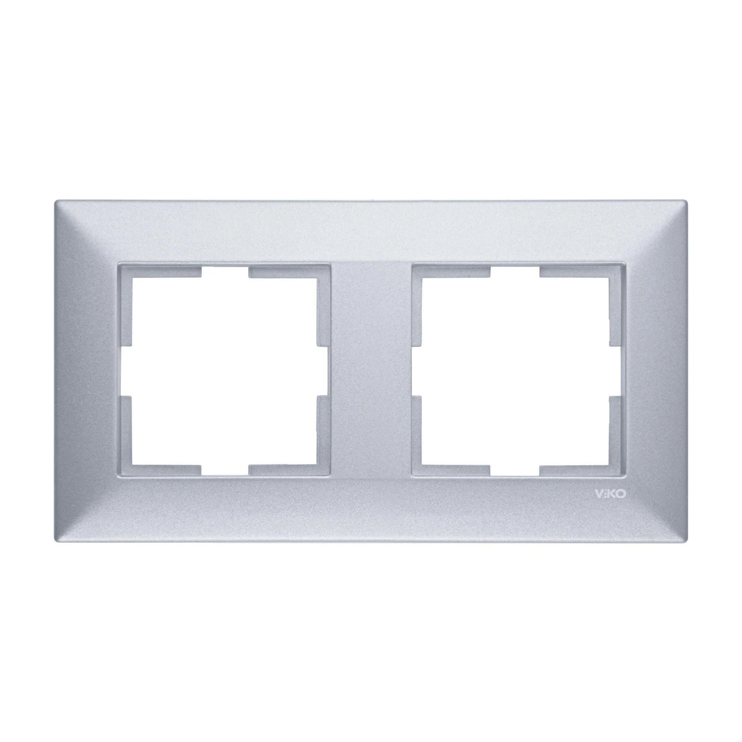 VİKO Gümüş Trenda İkili Çerçeve  (VK-92090702)