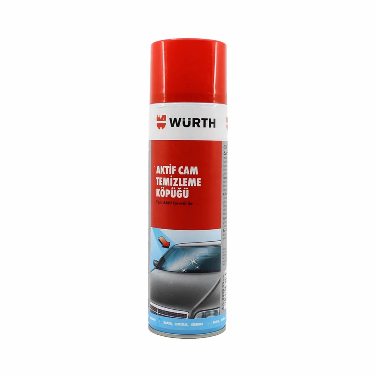 Würth 500 Ml. Aktif Cam Temizleme Köpüğü (WÜRTH.089025 028 12)
