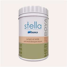 Bianca Mistik Beyaz 1 Litre Stella Su Bazlı Saf Akrilik Boya (611G_1055_1.00)