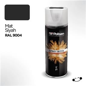 Polisan Mat Siyah Akrilik Sprey Boya (97705260410)