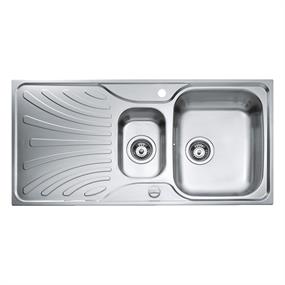 TEKA Nerissa 60 B Paslanmaz Çelik 1,5 Gözlü Sol Damlalıklı Eviye (TEKA.40109234)