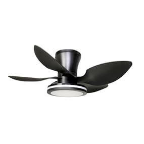 Vanti Siyah 30 Watt LED Dekoratif Plastik Tavan Vantilatörü (VANTİ.KCF303)