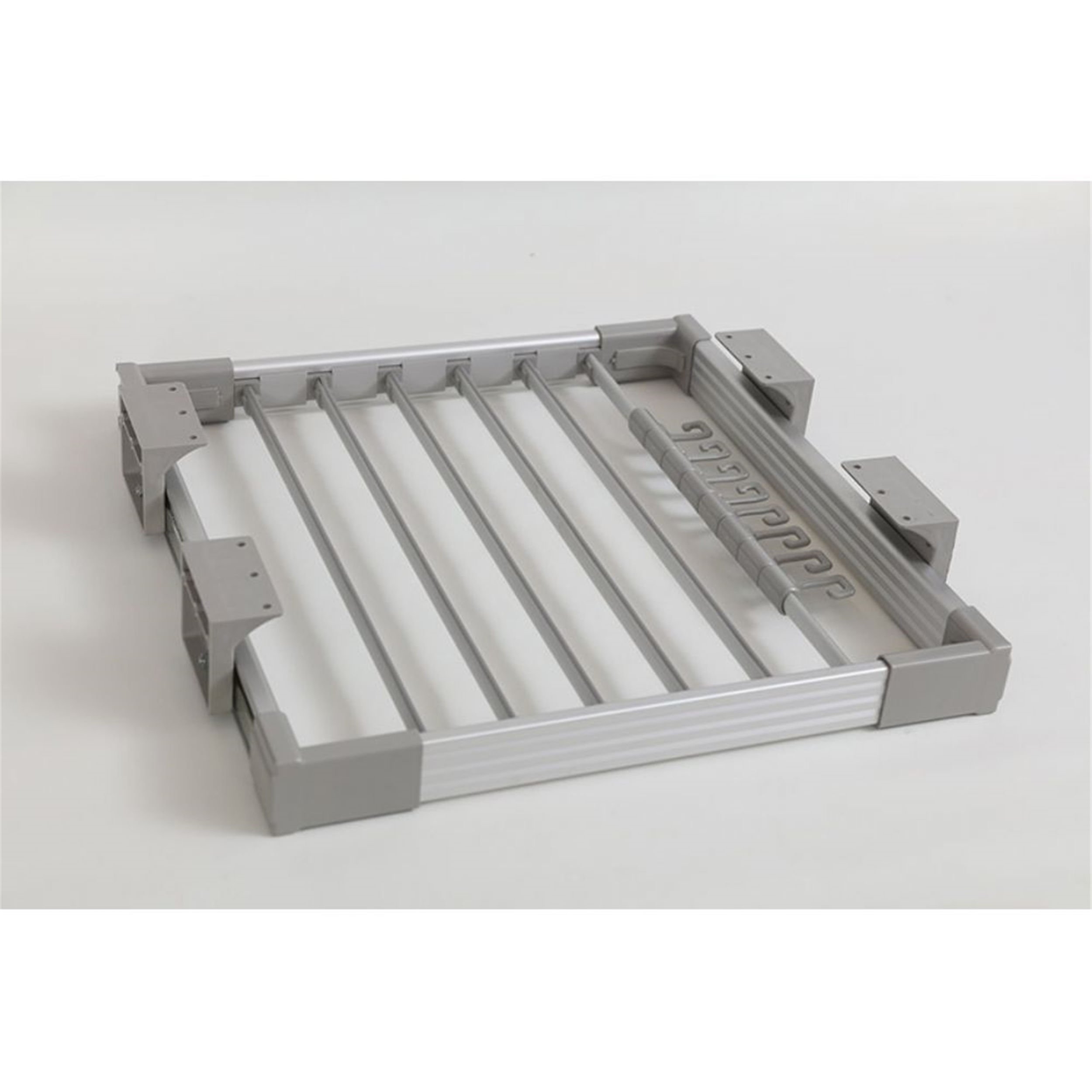 Batudesign Açık Gri 864 mm Frenli Harmonic Pantolon Askısı (01.008.03)