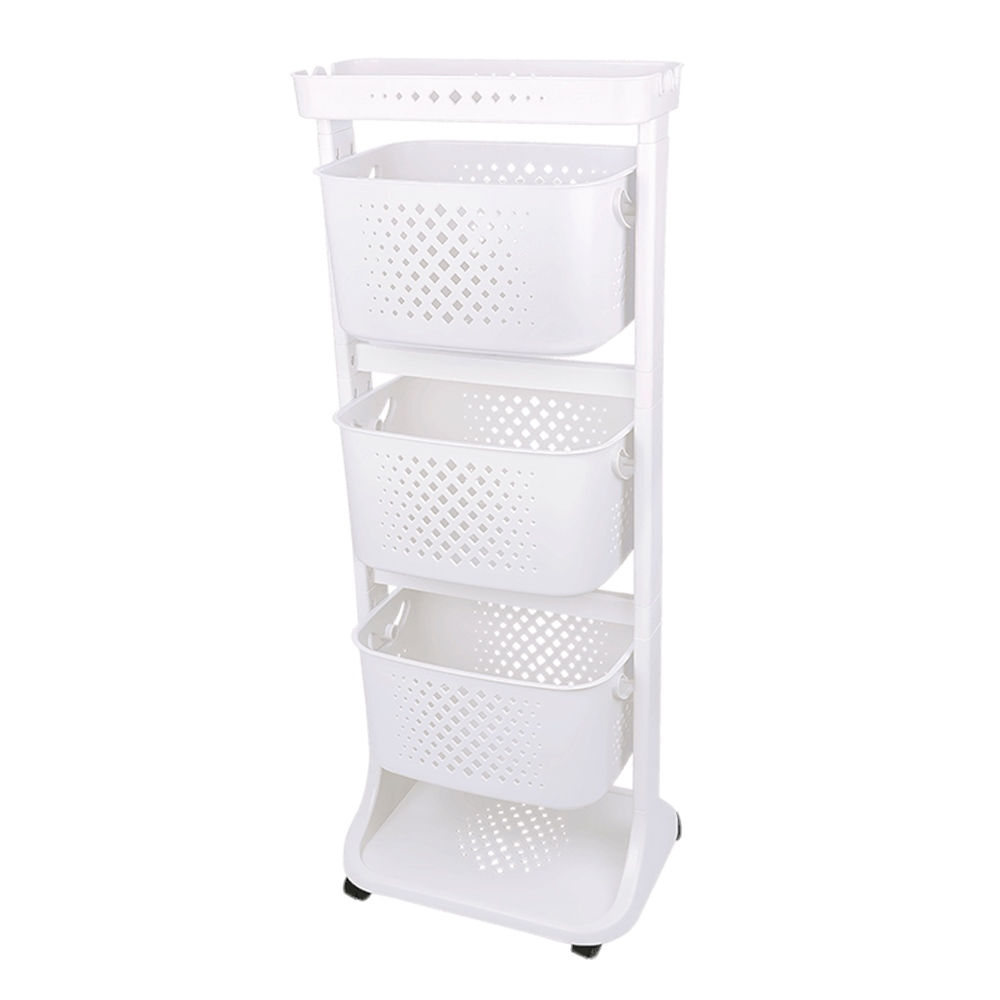 Titiz Beyaz Kat Kat Sepet Organizer (0262-01-226-01-000749)